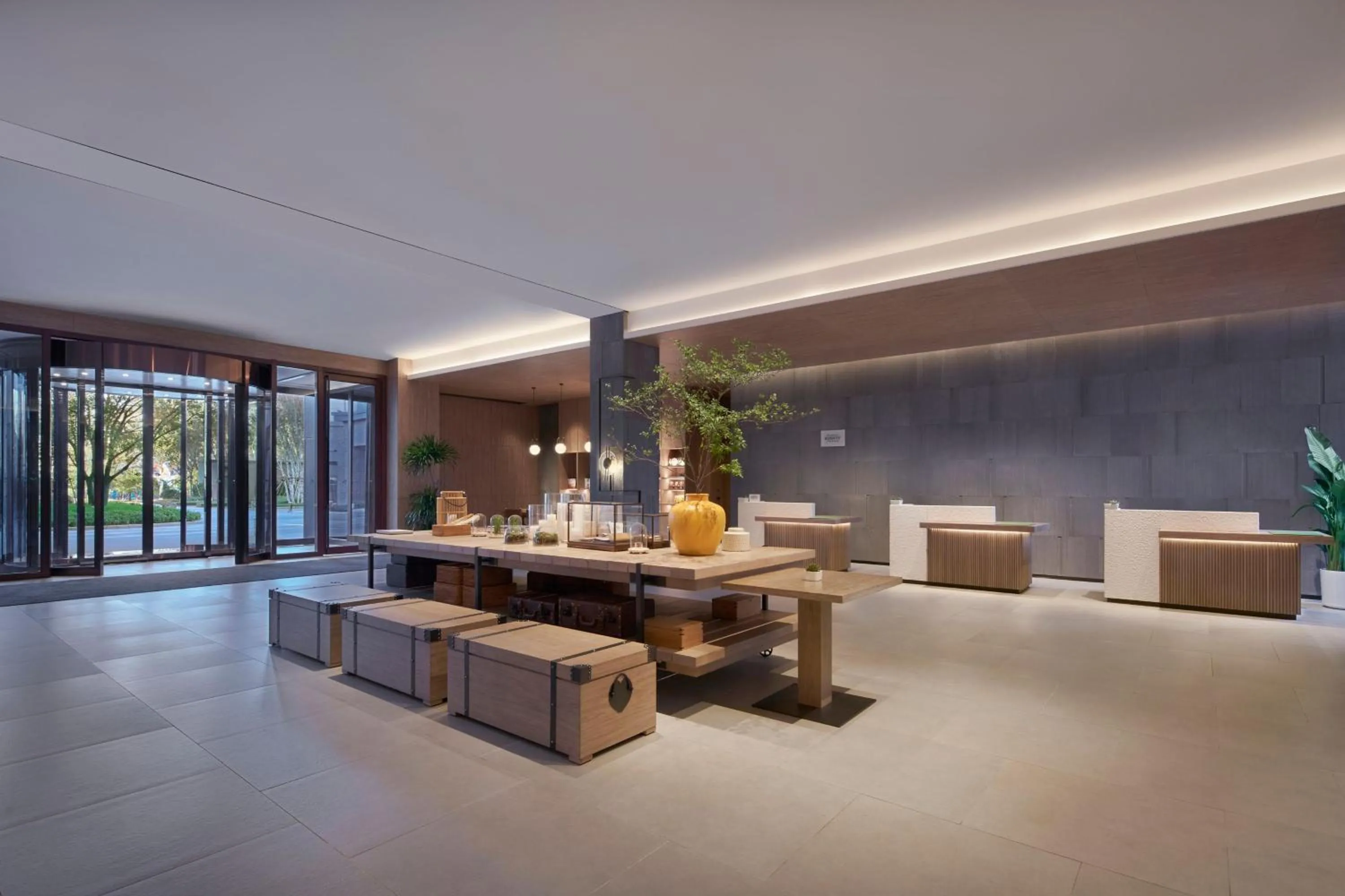 Lobby or reception in Element Beijing Yanqing