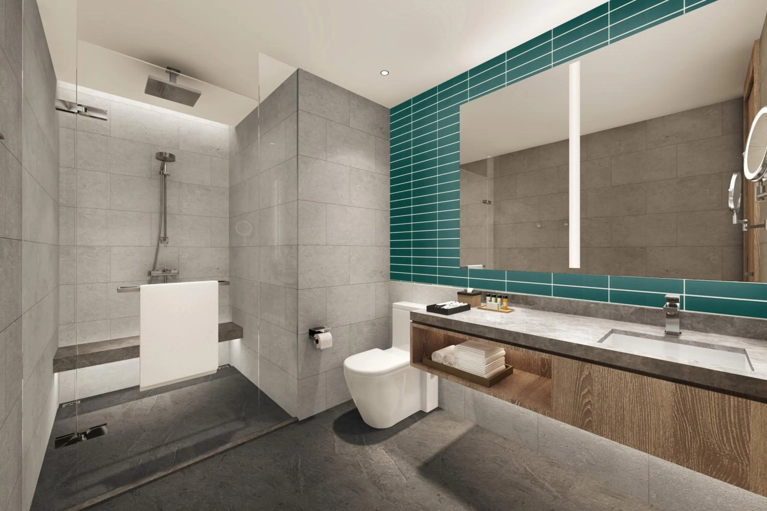 Bathroom in Element Beijing Yanqing