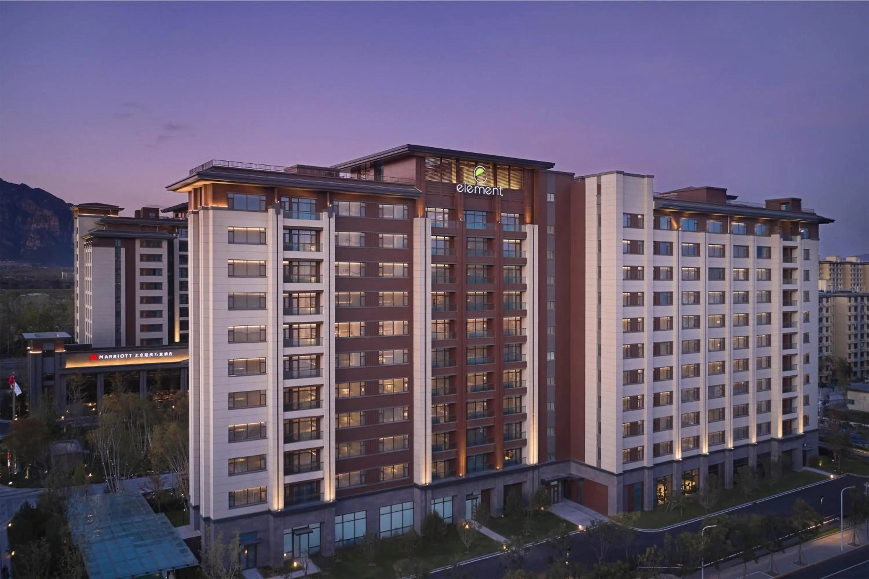 Property building in Element Beijing Yanqing