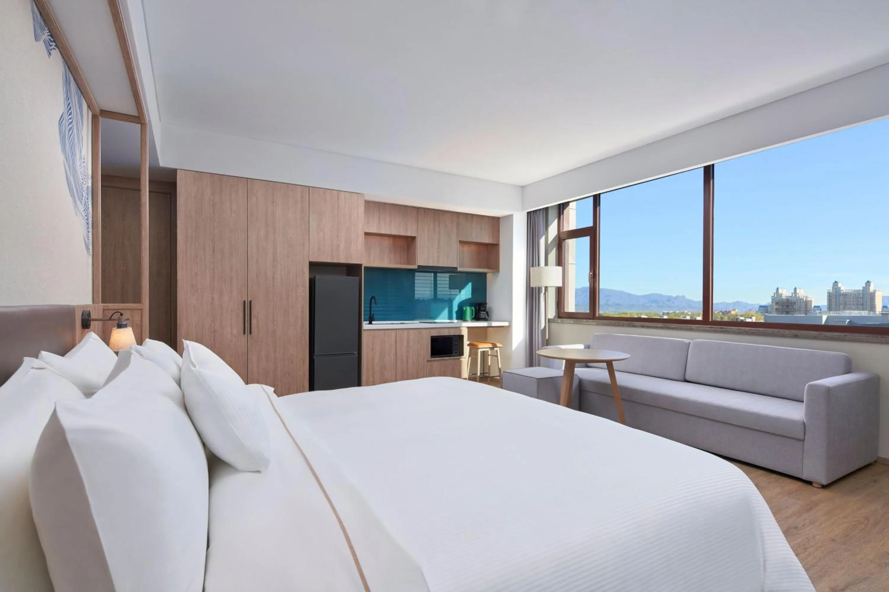 Photo of the whole room in Element Beijing Yanqing