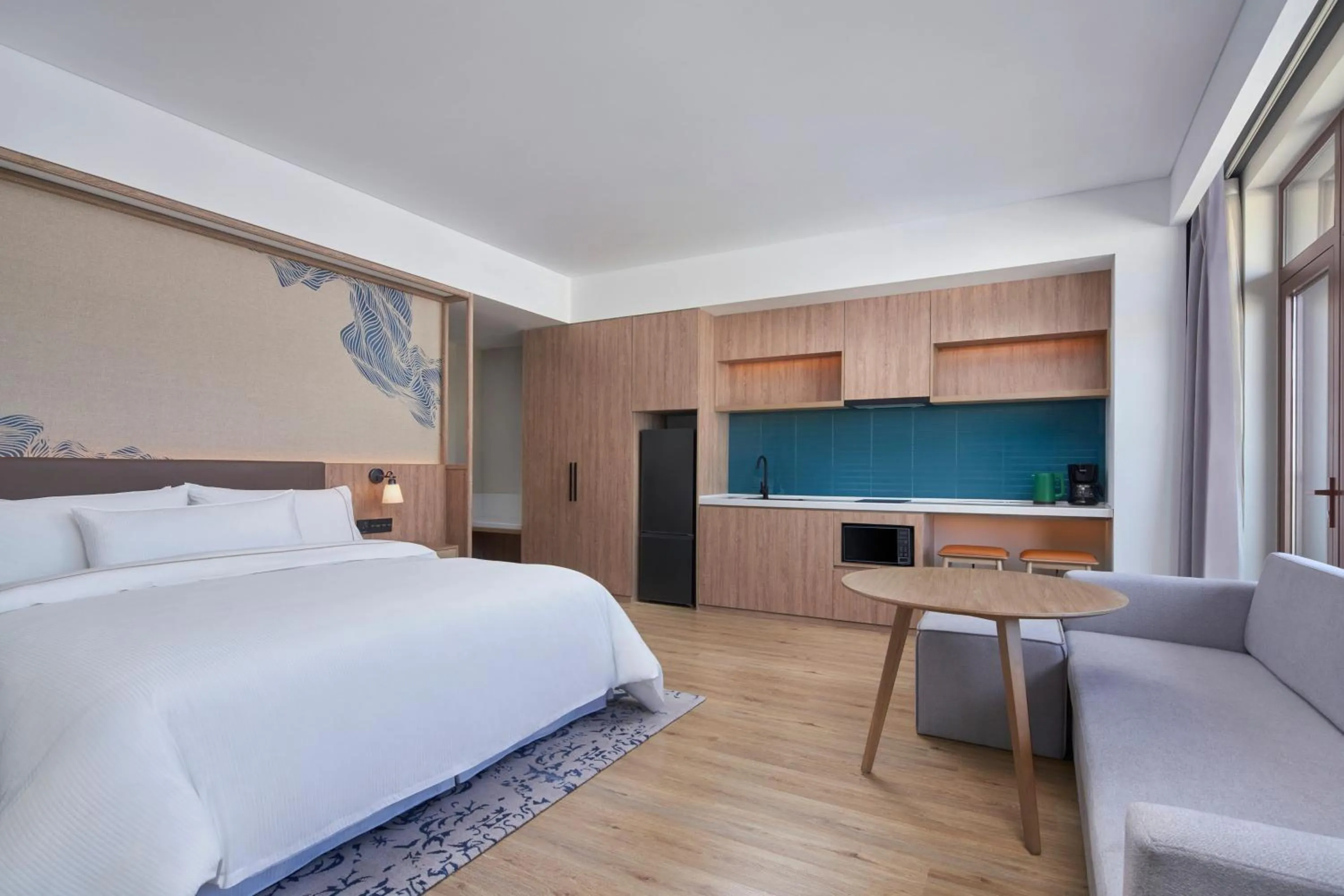 Photo of the whole room in Element Beijing Yanqing