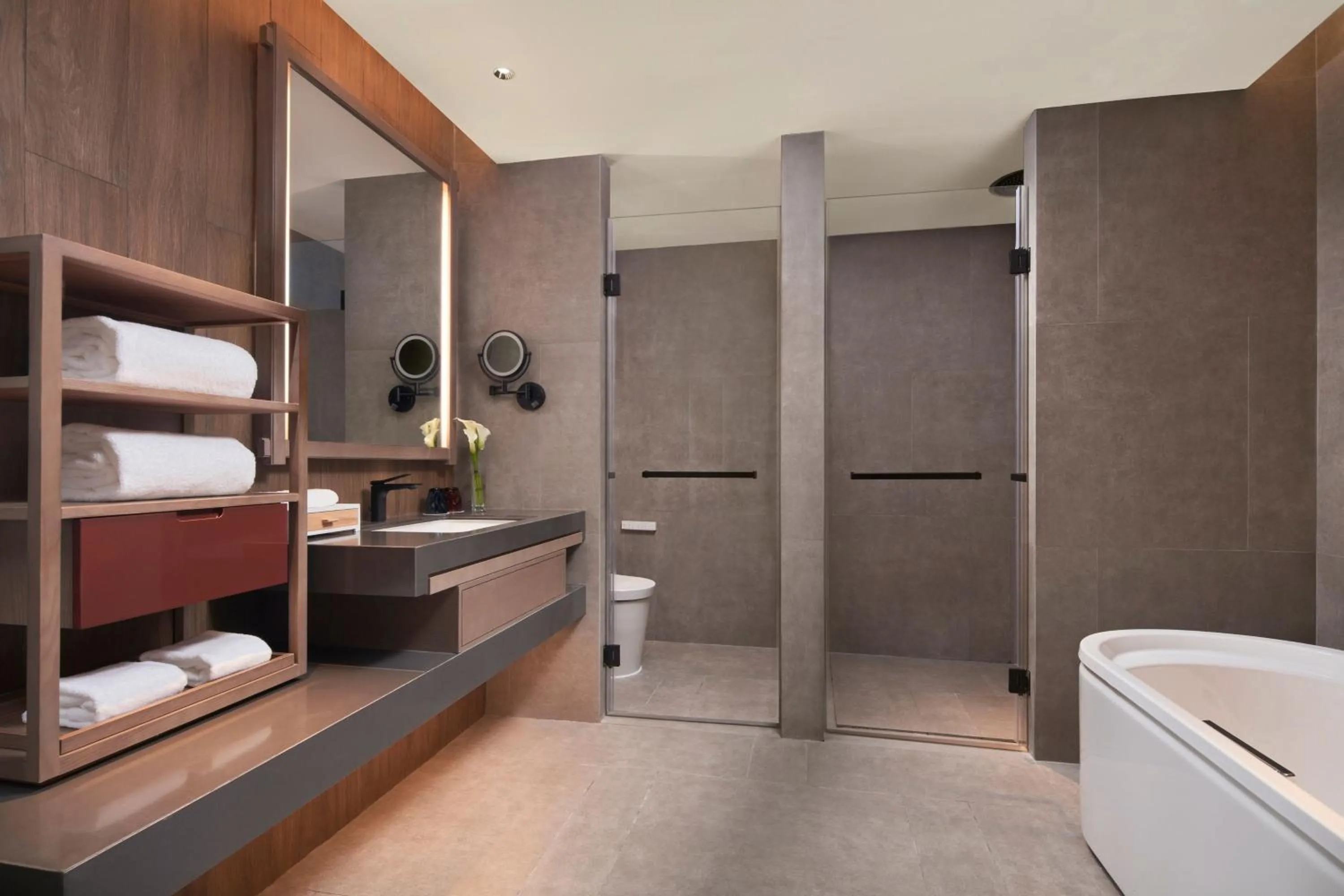 Photo of the whole room in Beijing Marriott Hotel Yanqing