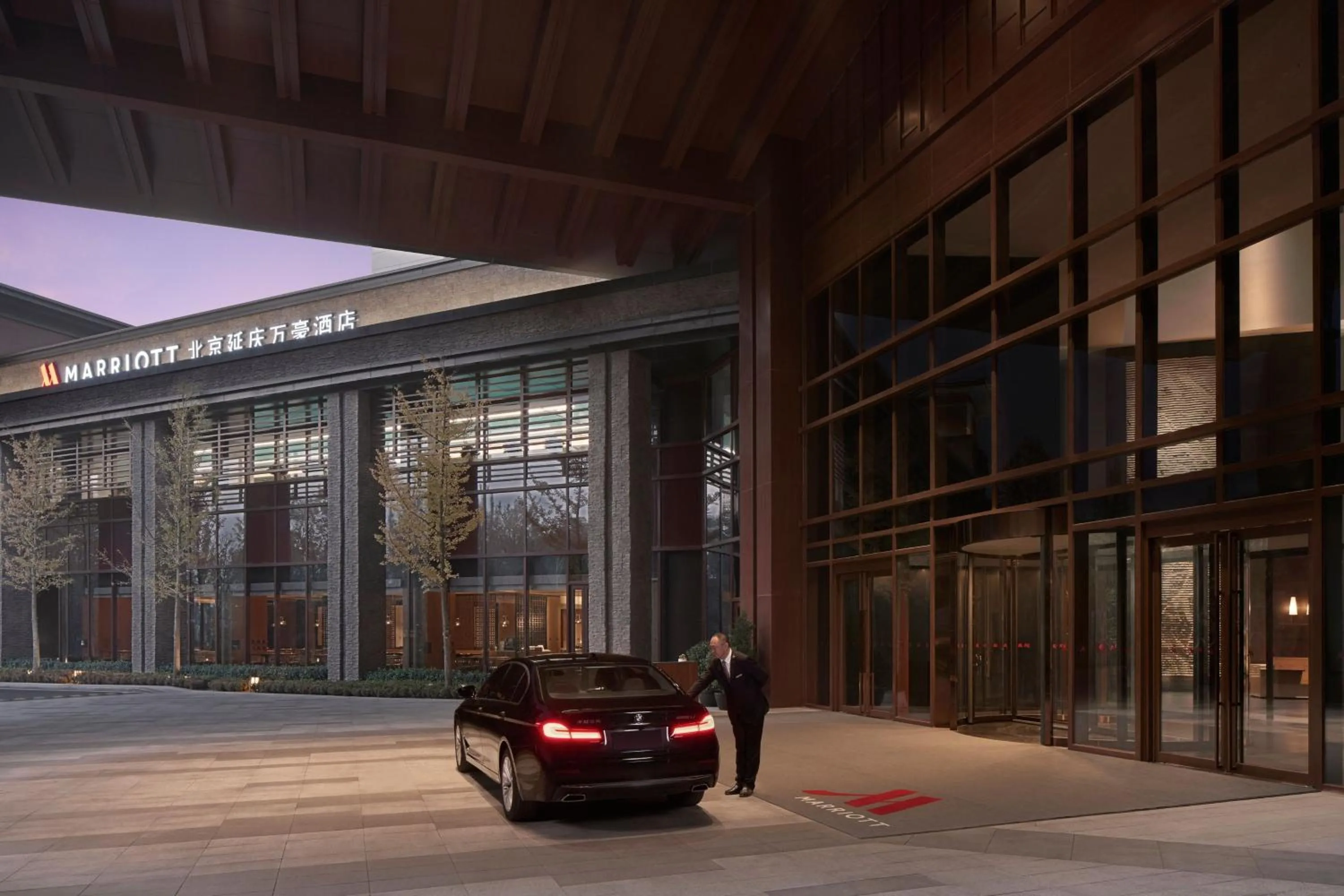 View (from property/room) in Beijing Marriott Hotel Yanqing