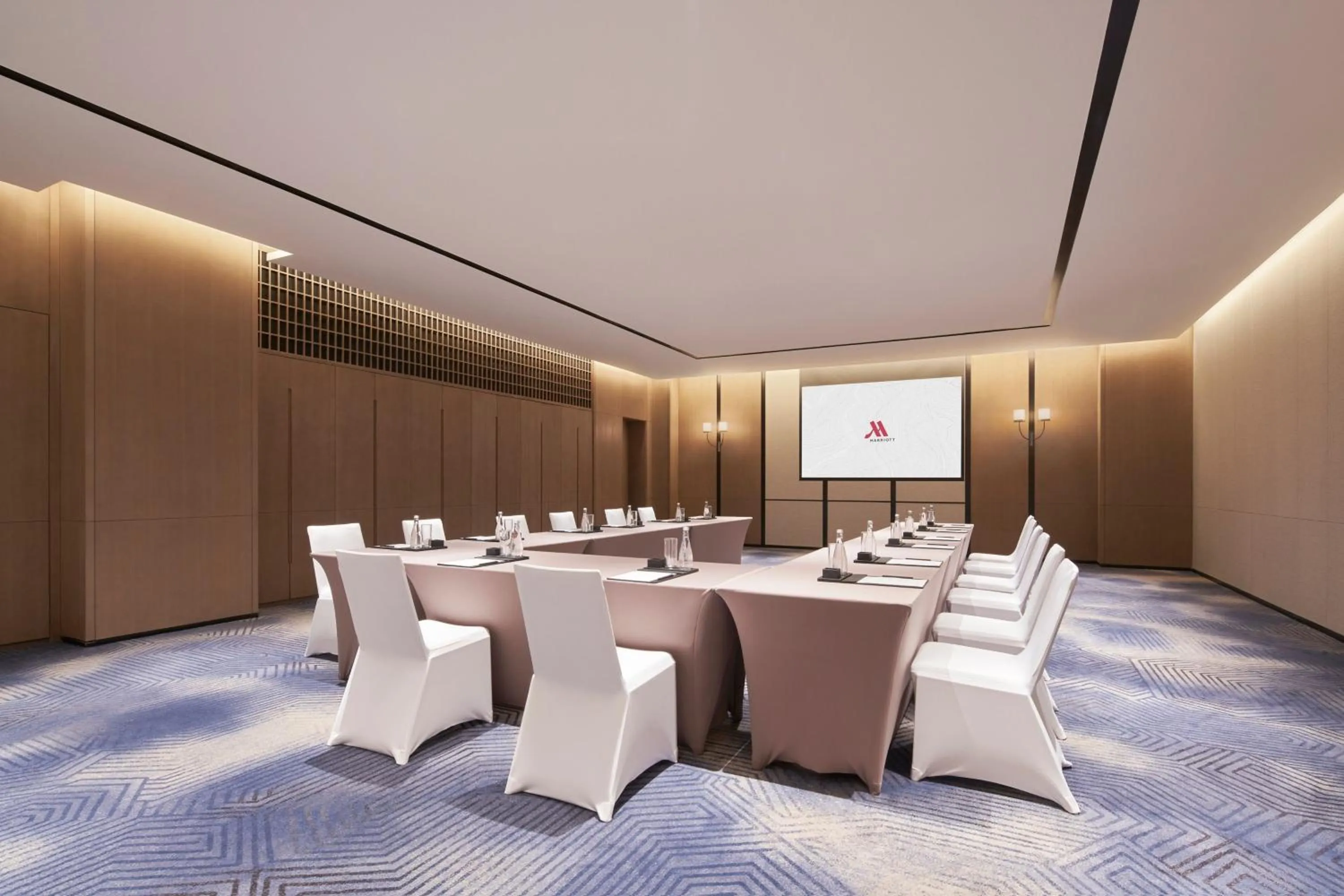 Meeting/conference room in Beijing Marriott Hotel Yanqing