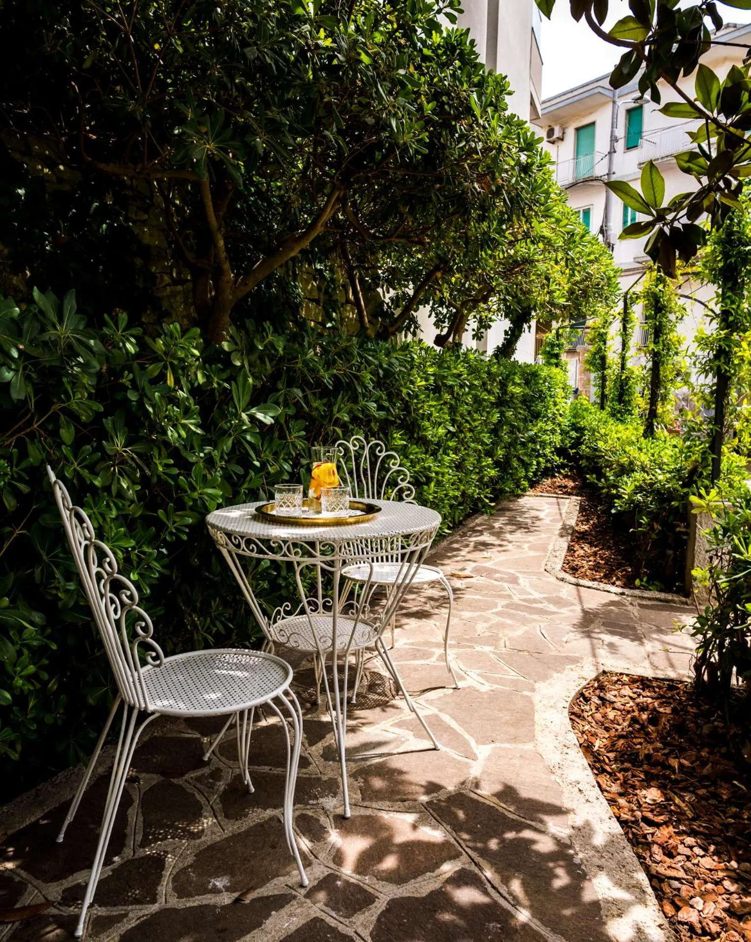 Patio in Villa Aurelia Suites and Apartments