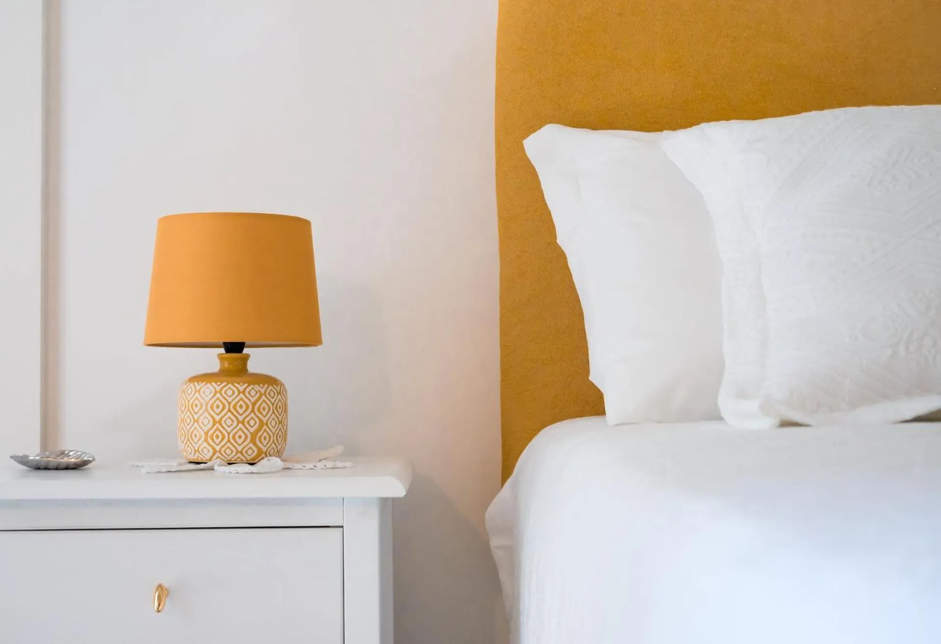 Decorative detail, Bed in Villa Aurelia Suites and Apartments