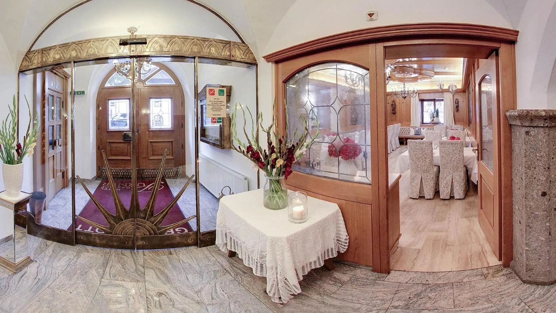 Lobby or reception in Hotel Purner