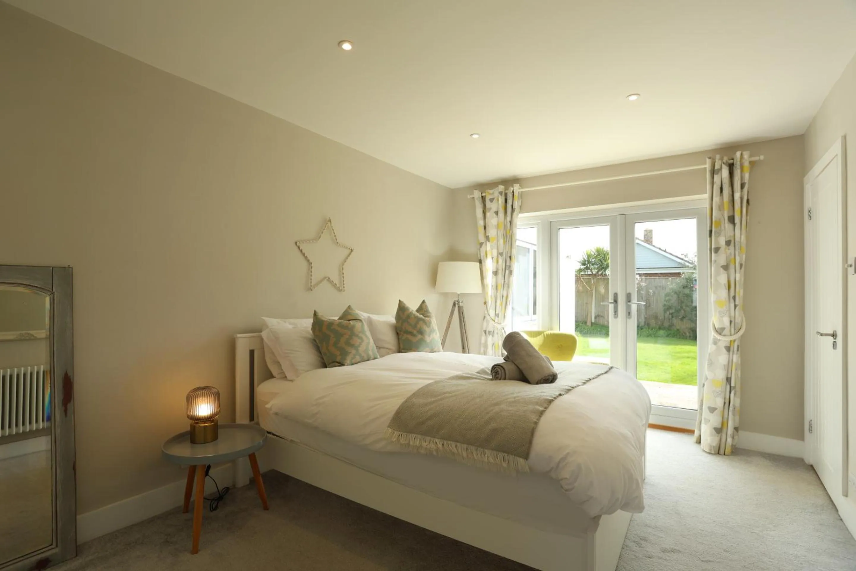 Bedroom, Bed in Iona 4 bed luxury in the heart of Bracklesham Bay