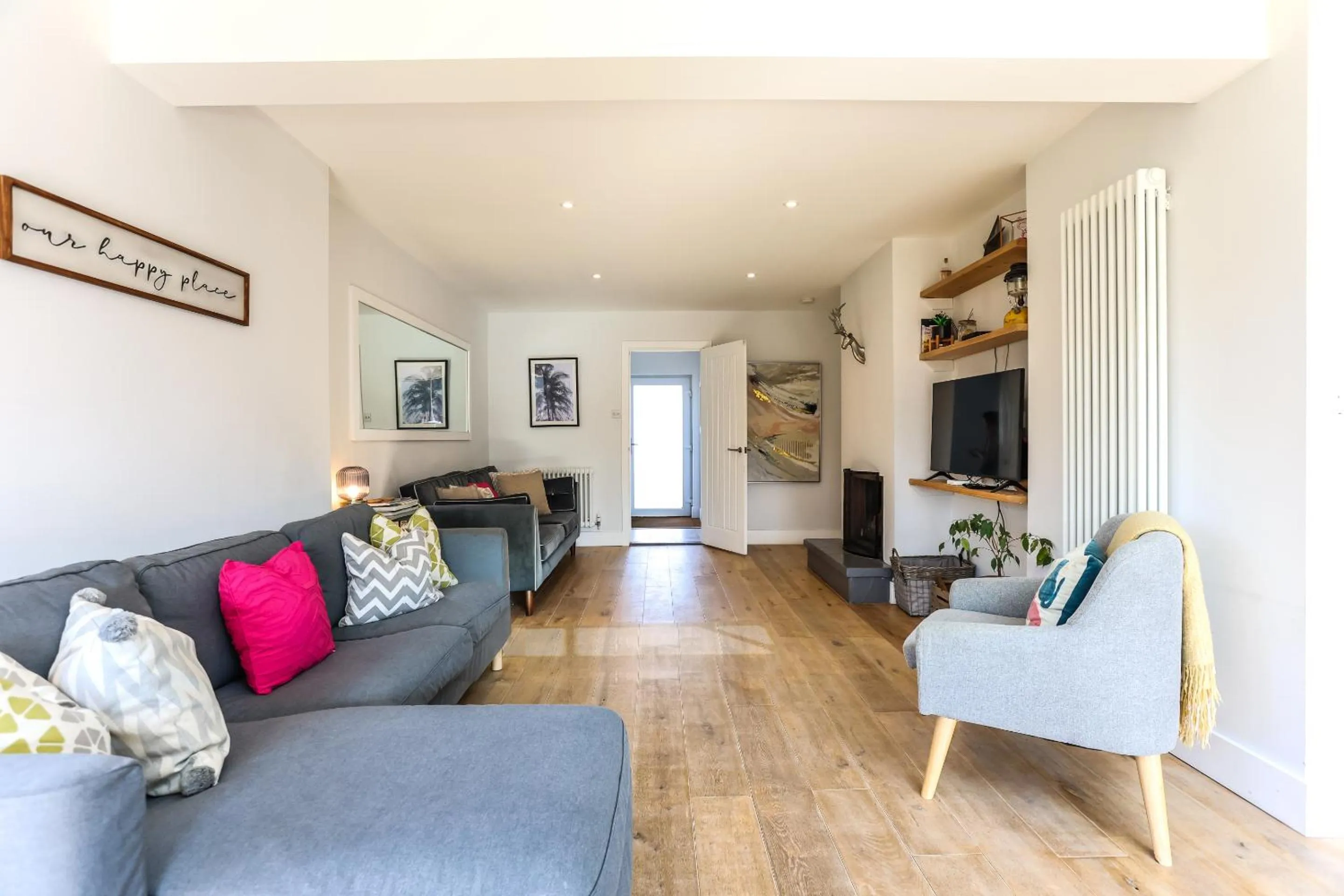 Living room in Iona 4 bed luxury in the heart of Bracklesham Bay