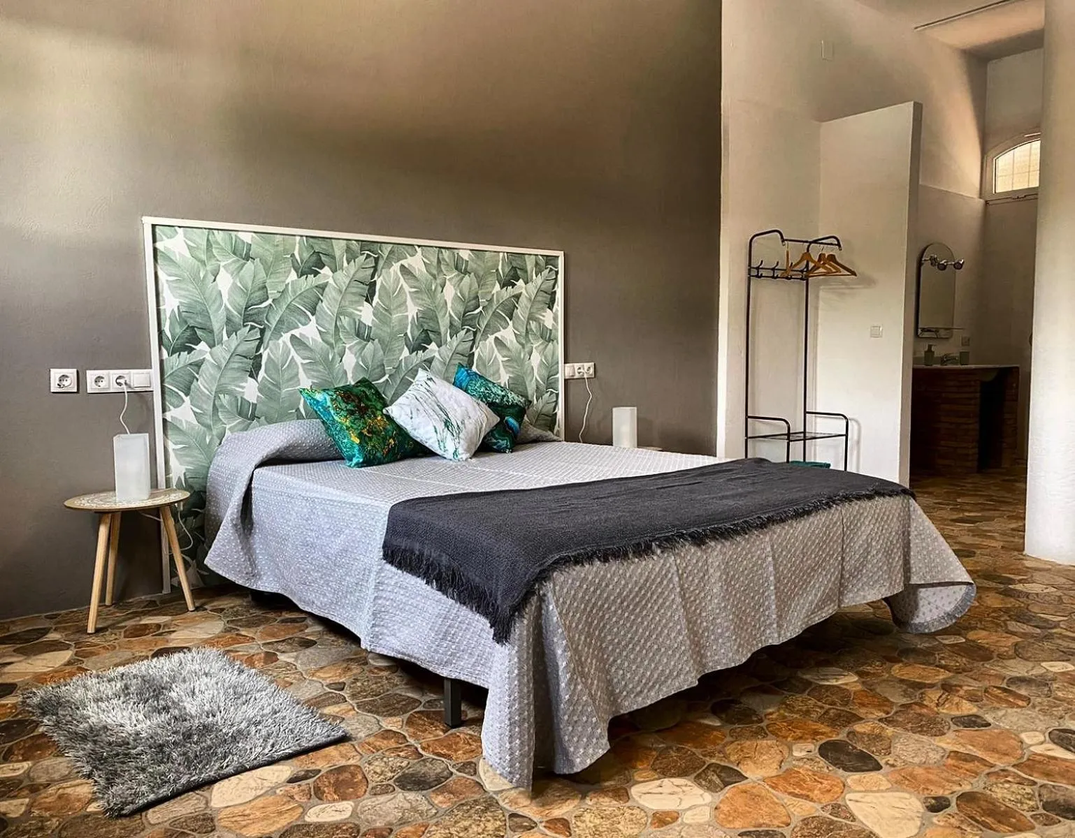 Bed in Devmani Hotel Rural