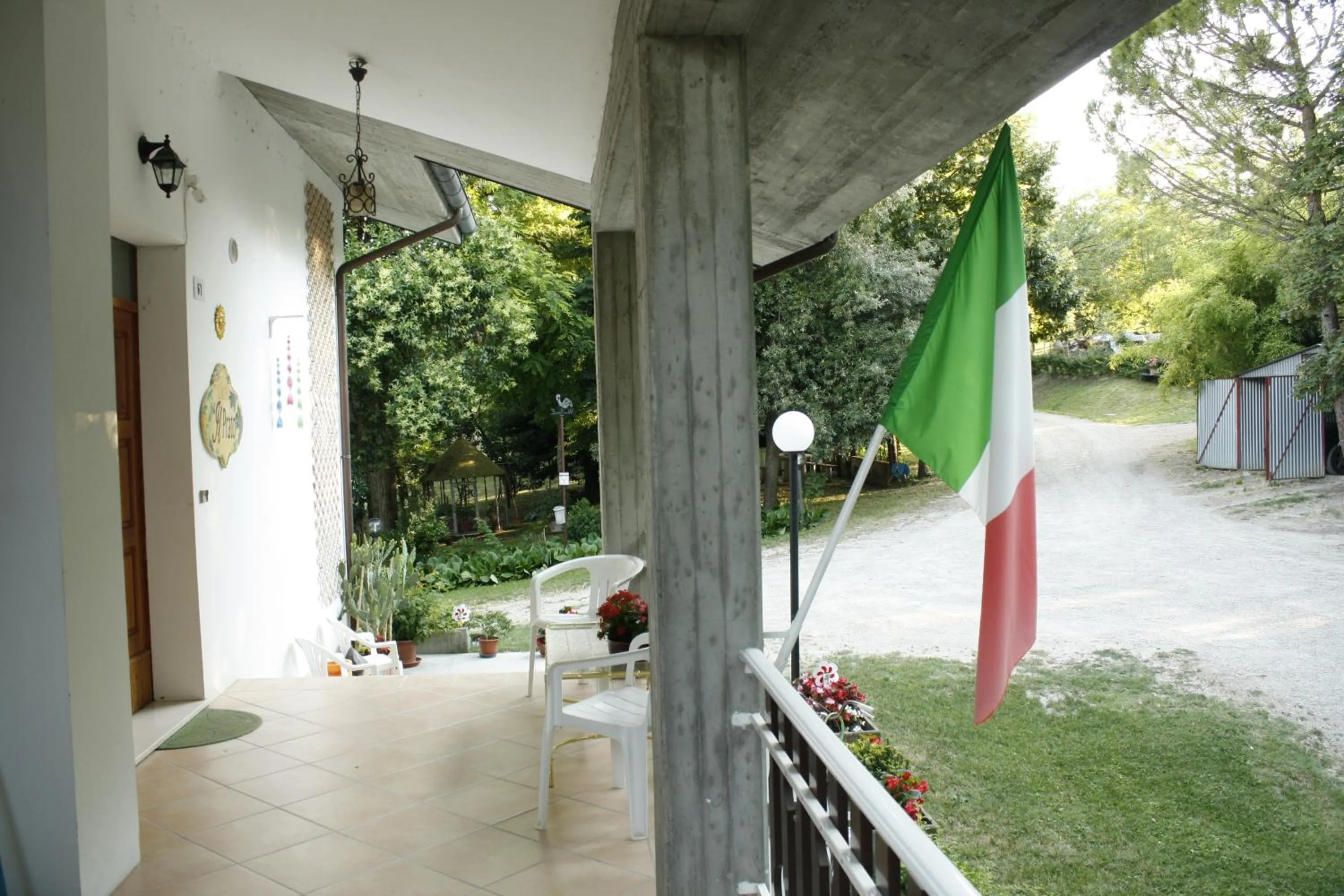 Facade/entrance in Il Prato