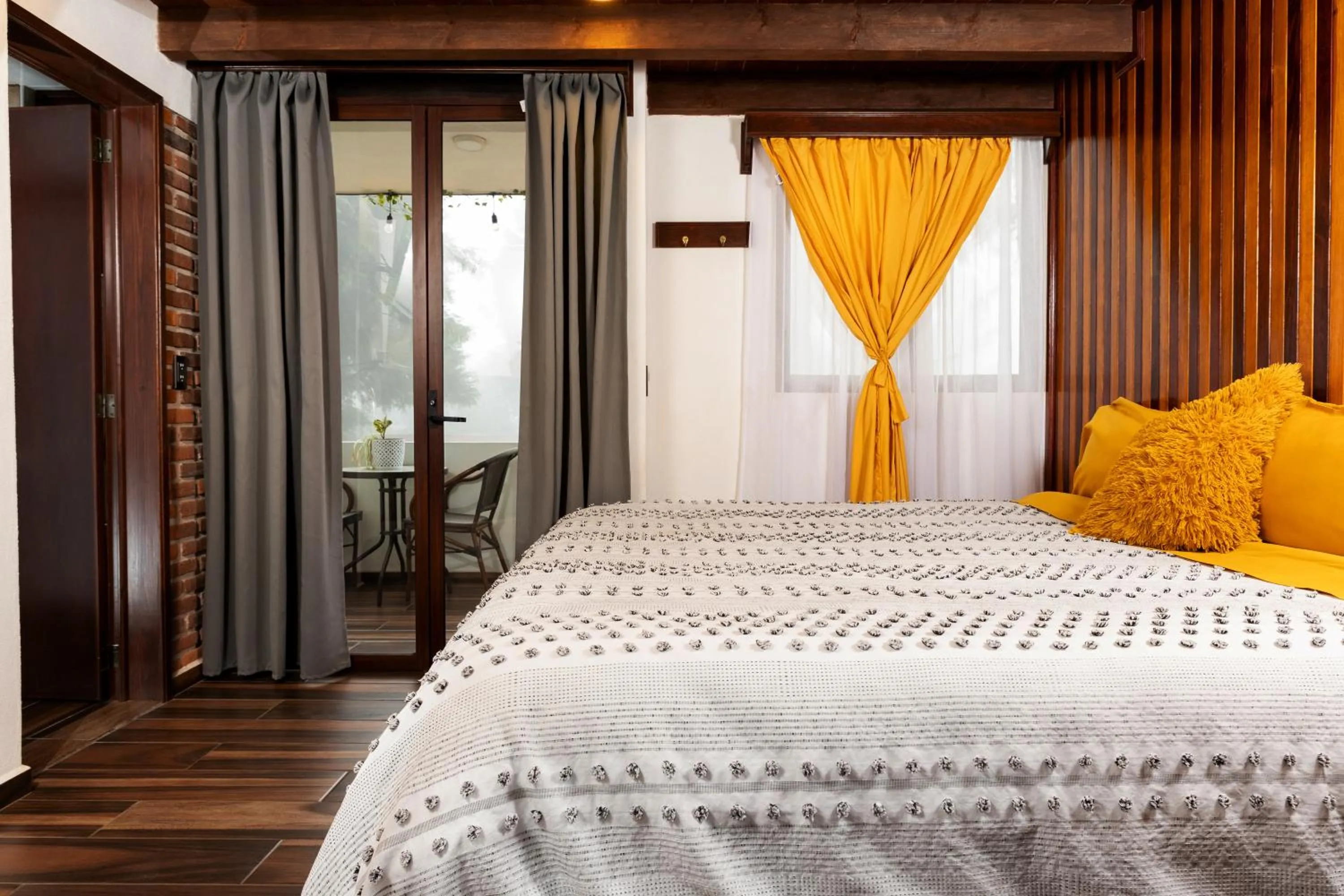 Bed in Cabañas Sierra Verde