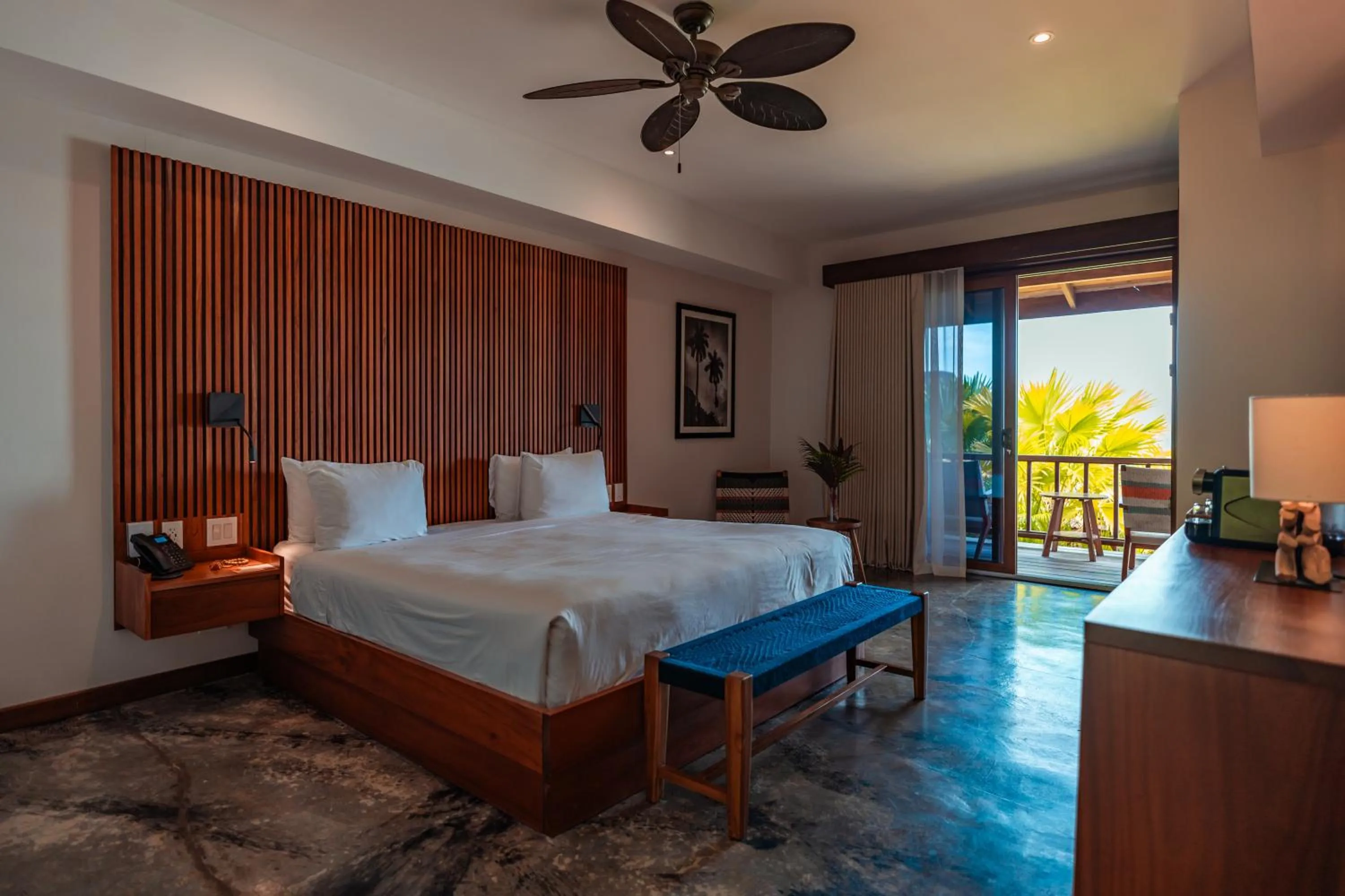 Bed in La Coralina Island House