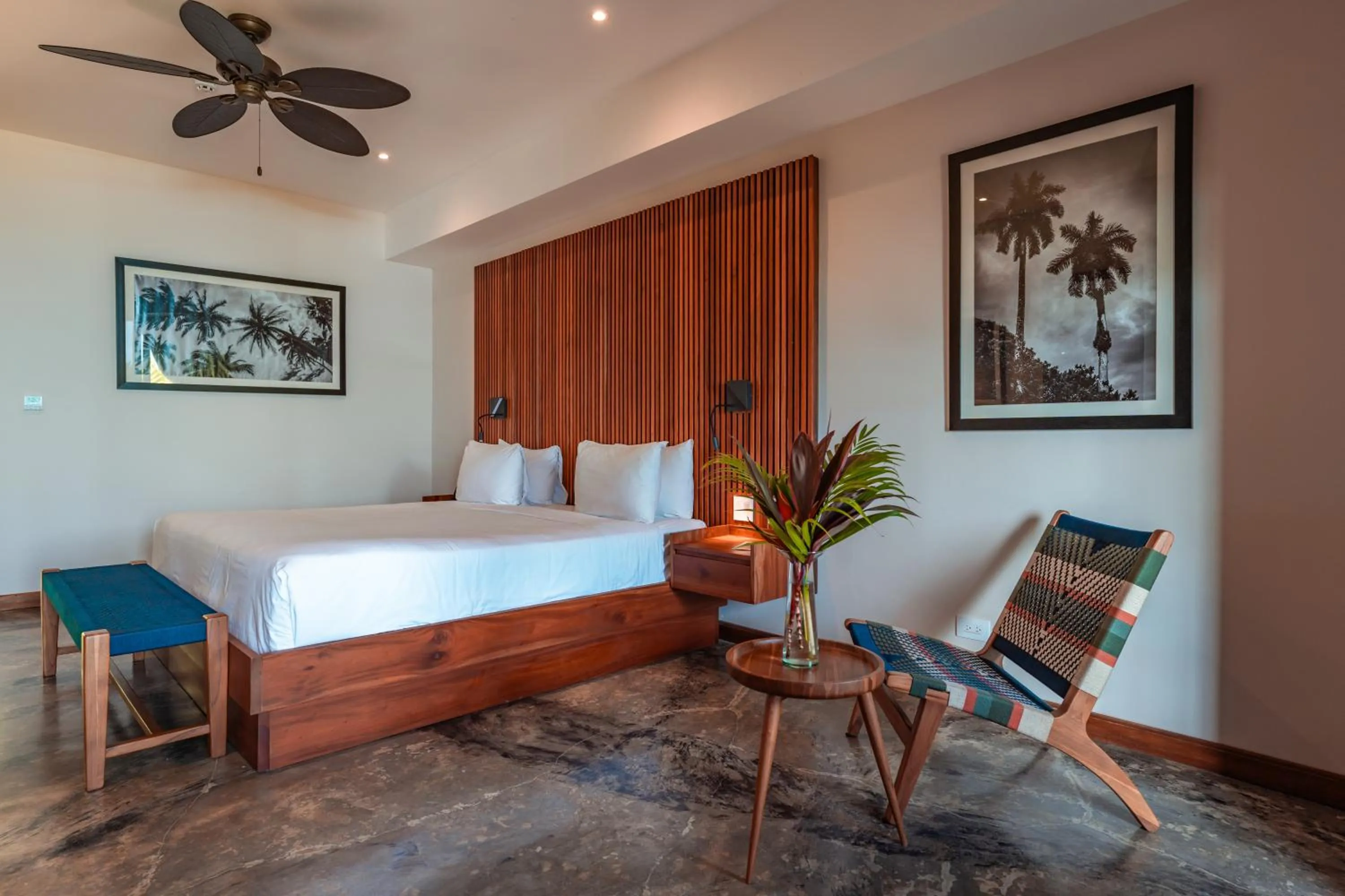 Bedroom, Bed in La Coralina Island House