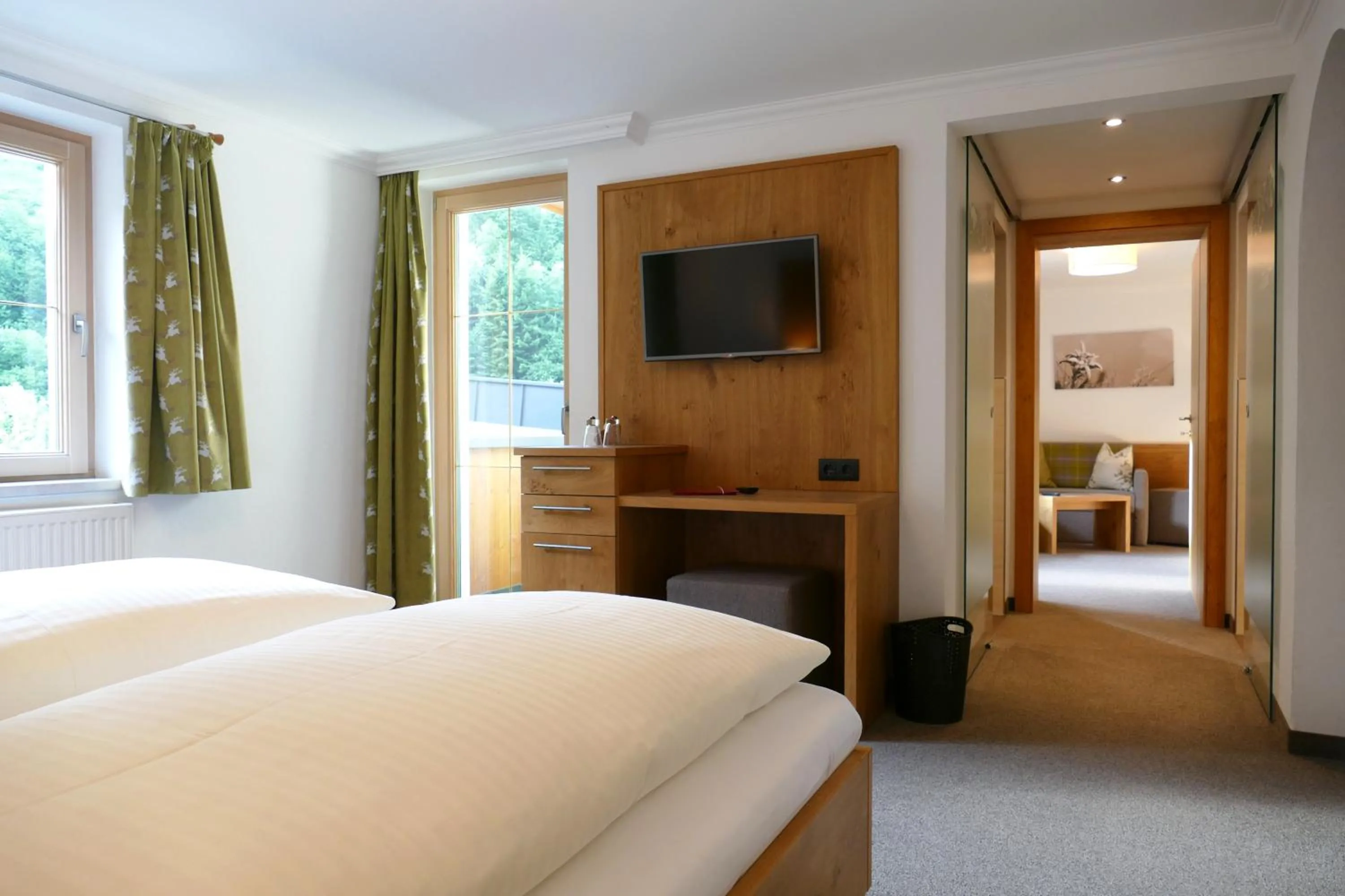 Bedroom, Bed in Haus Tirol