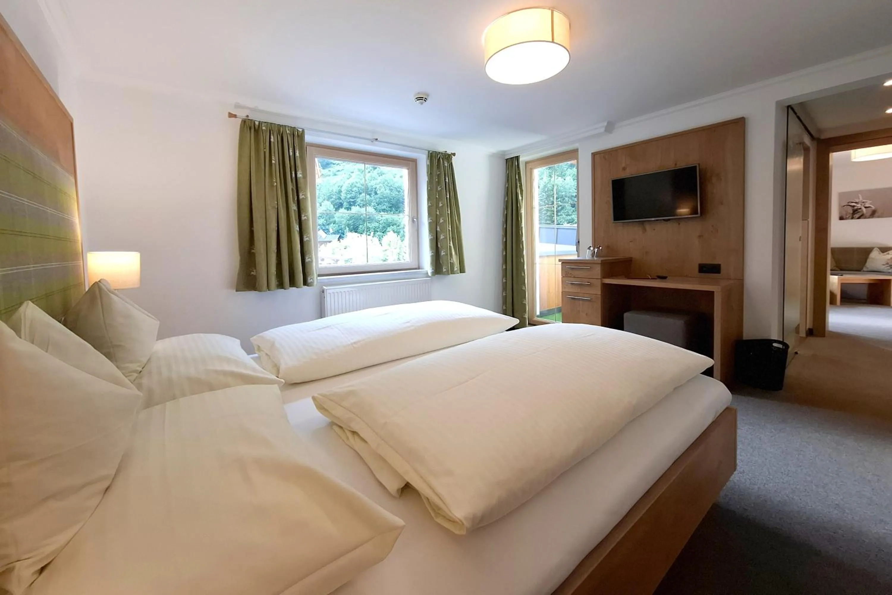 Bedroom, Bed in Haus Tirol