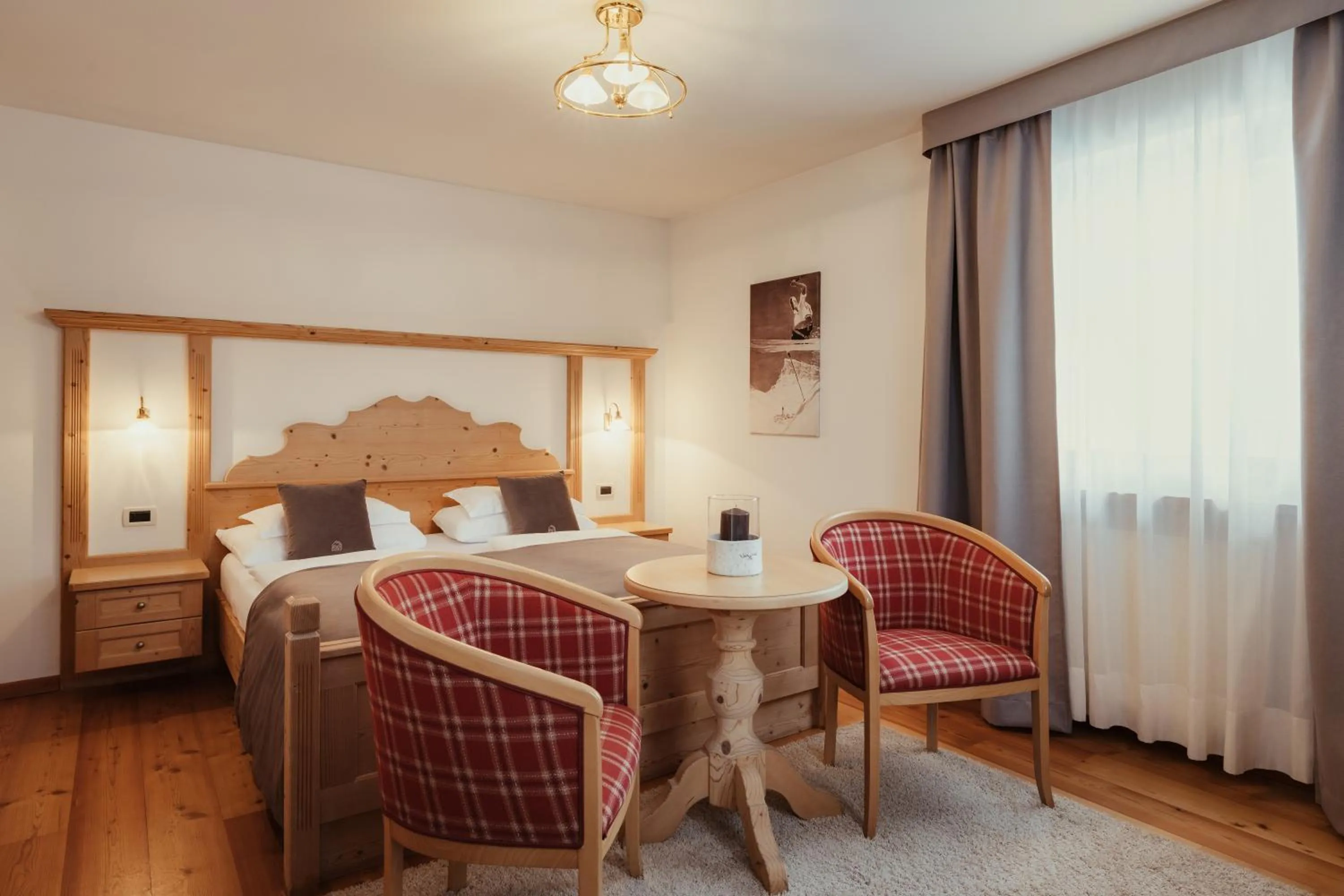 Bedroom, Bed in Villa Flora Mountain Lodges