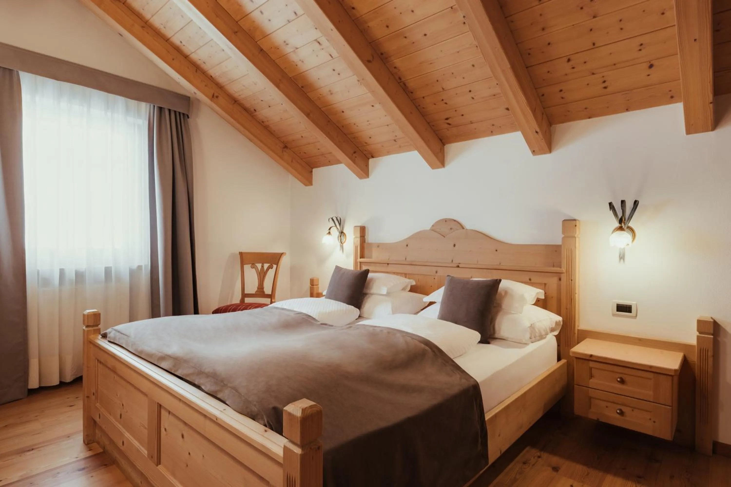 Bedroom, Bed in Villa Flora Mountain Lodges