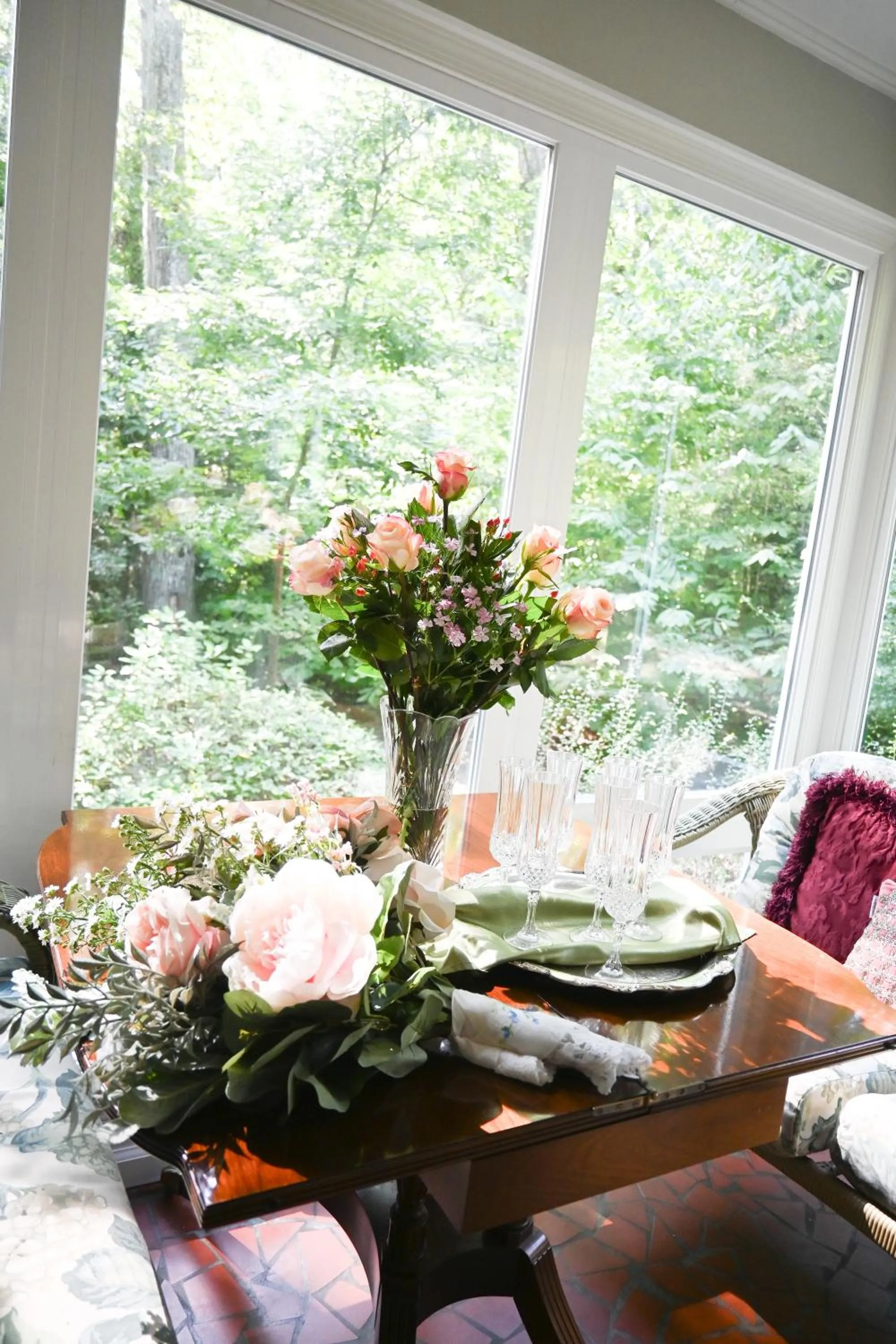 wedding in Colonial Gardens B & B