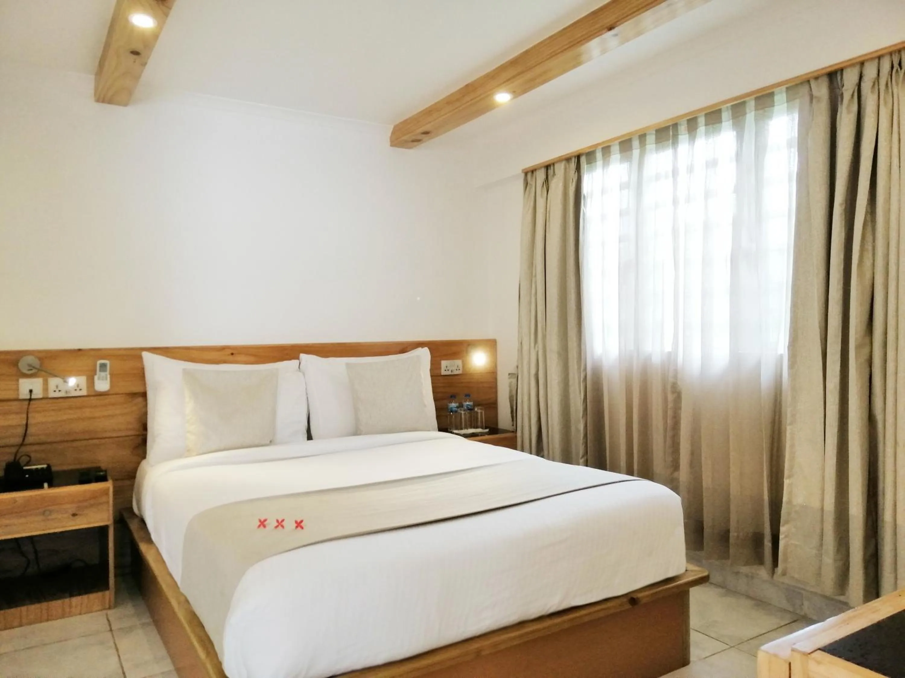 Bed in Le Relax Hotel and Restaurant