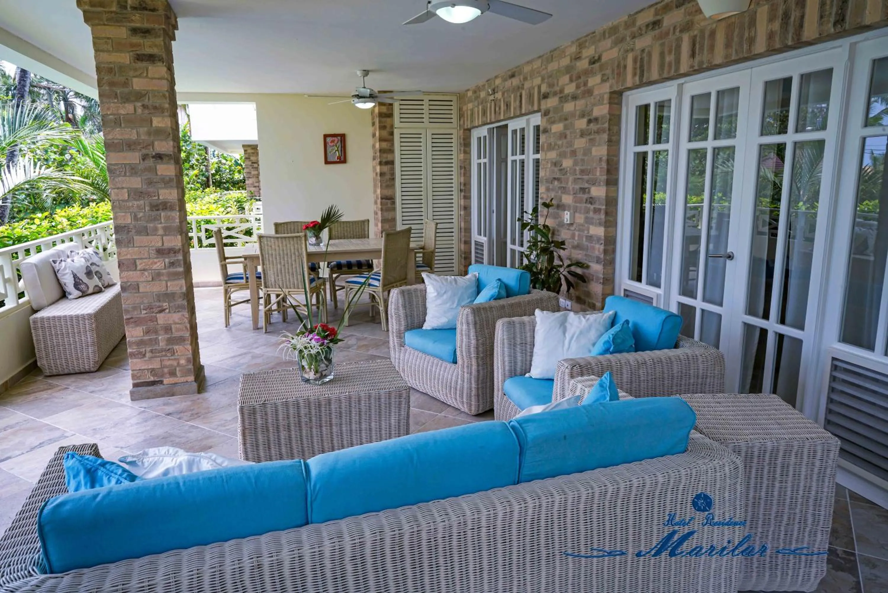 Balcony/Terrace in Hotel Residence Marilar