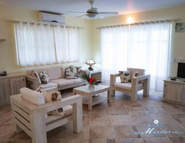 Living room in Hotel Residence Marilar