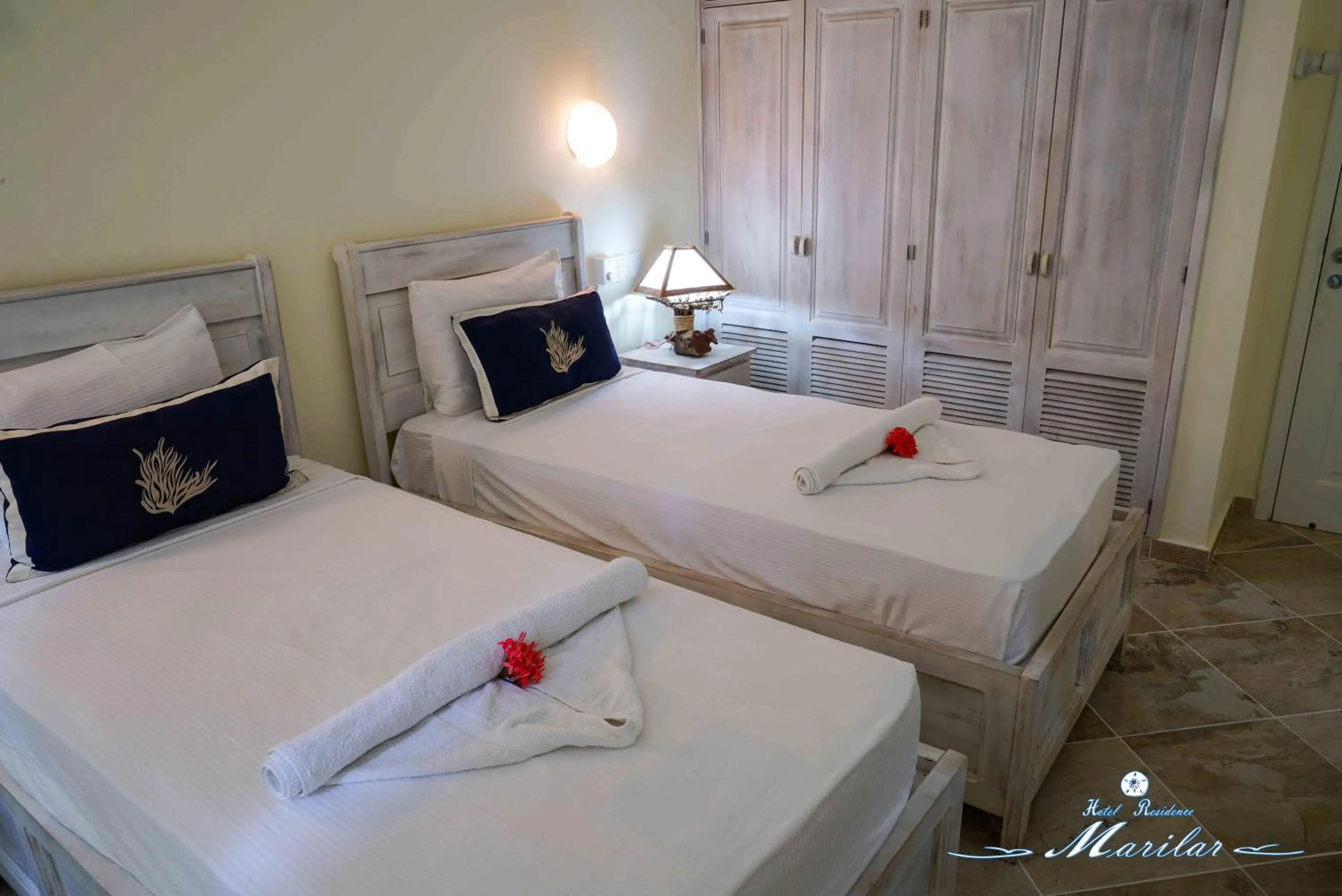 Bedroom, Bed in Hotel Residence Marilar