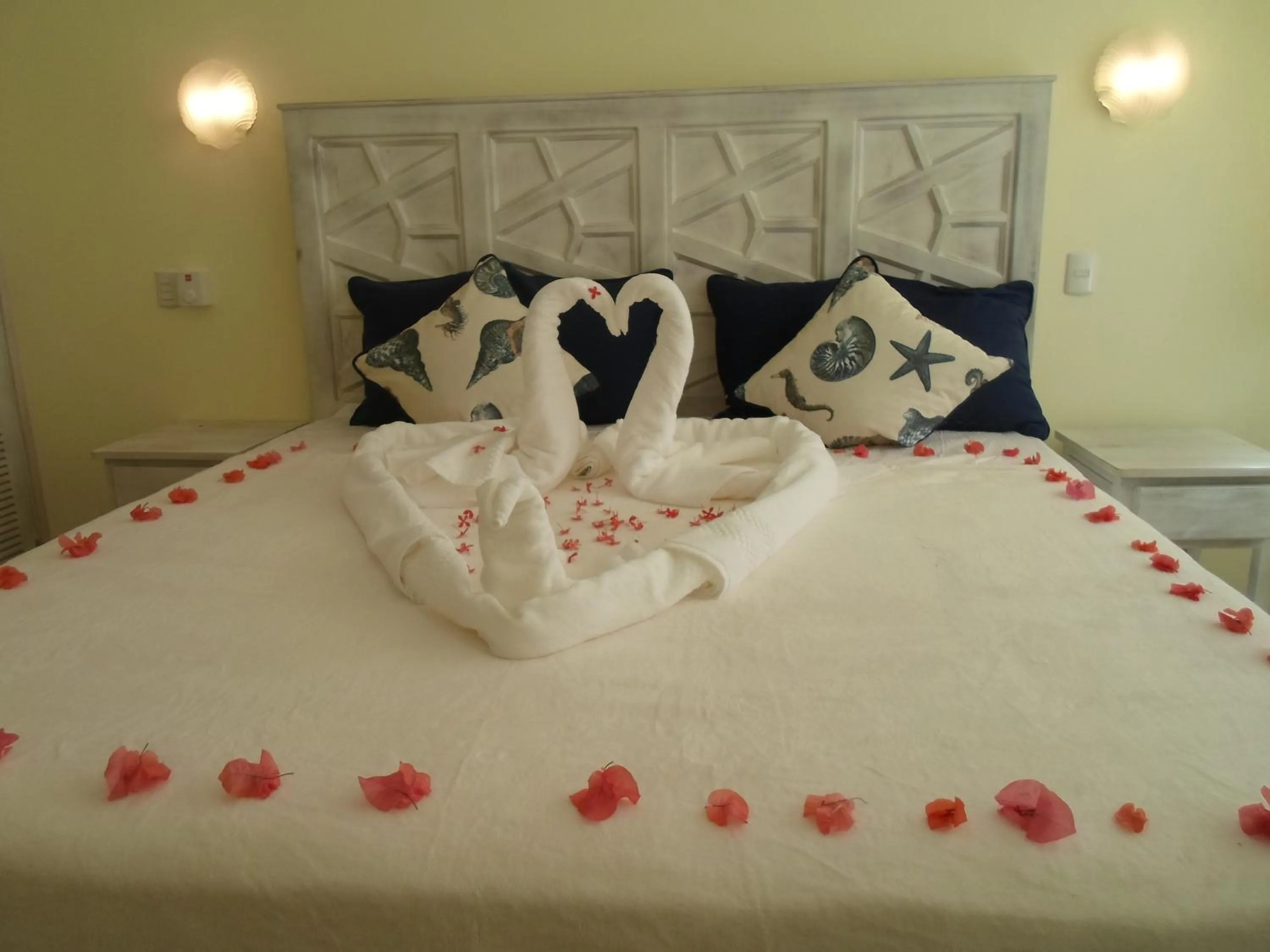 Bed in Hotel Residence Marilar