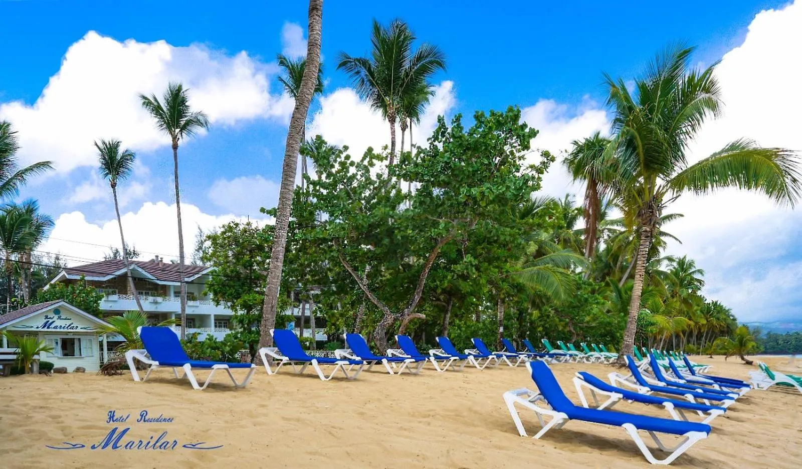 Beach in Hotel Residence Marilar