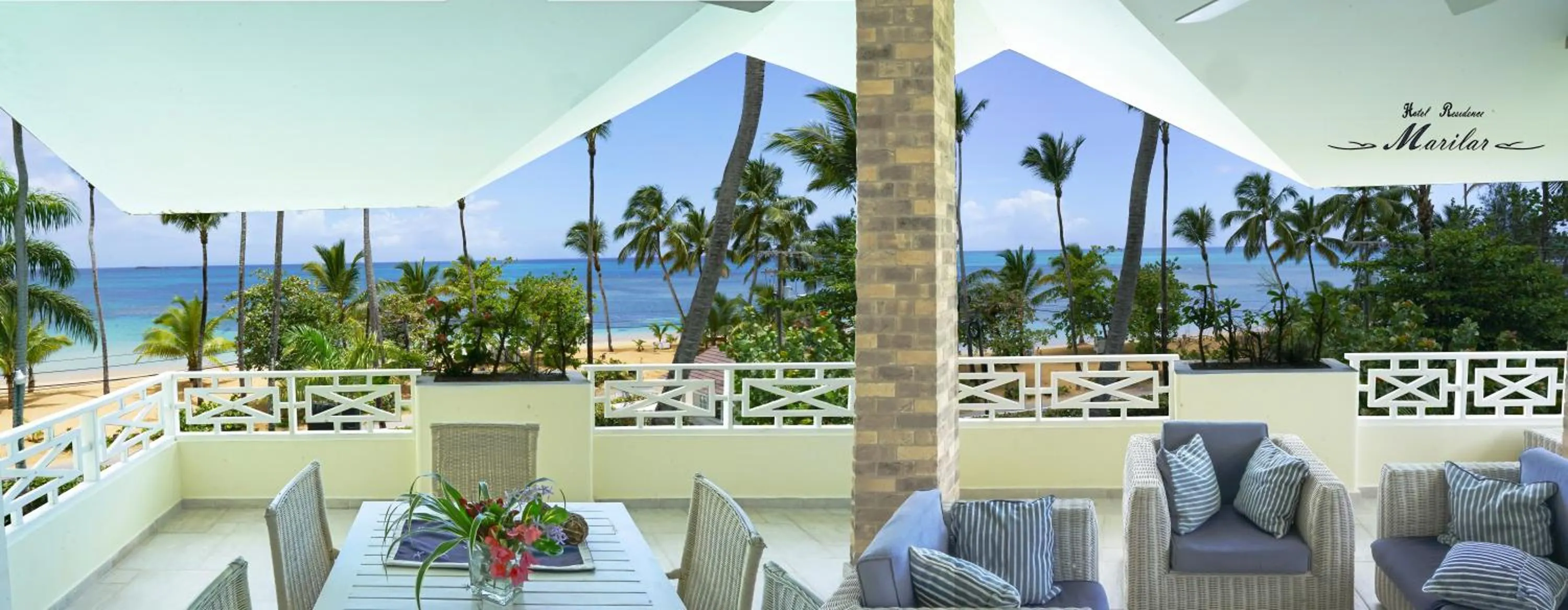 Balcony/Terrace in Hotel Residence Marilar