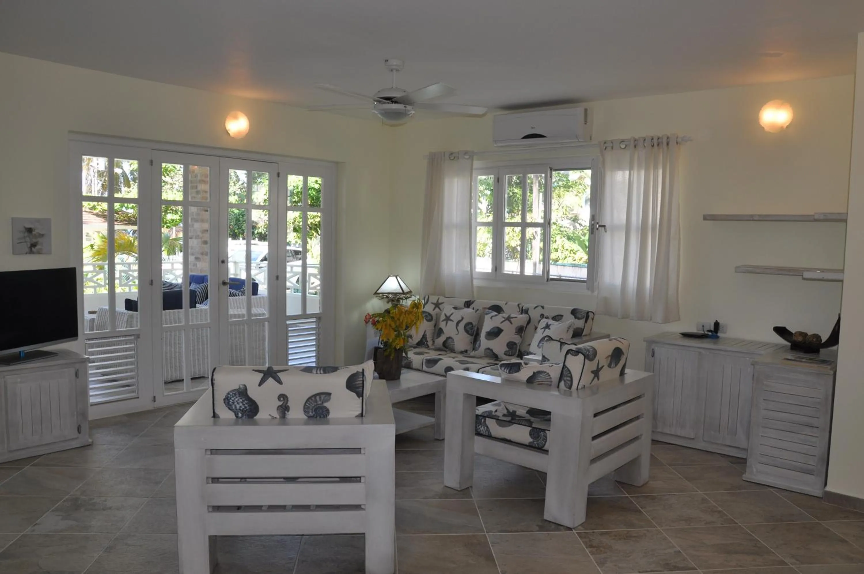 Living room in Hotel Residence Marilar