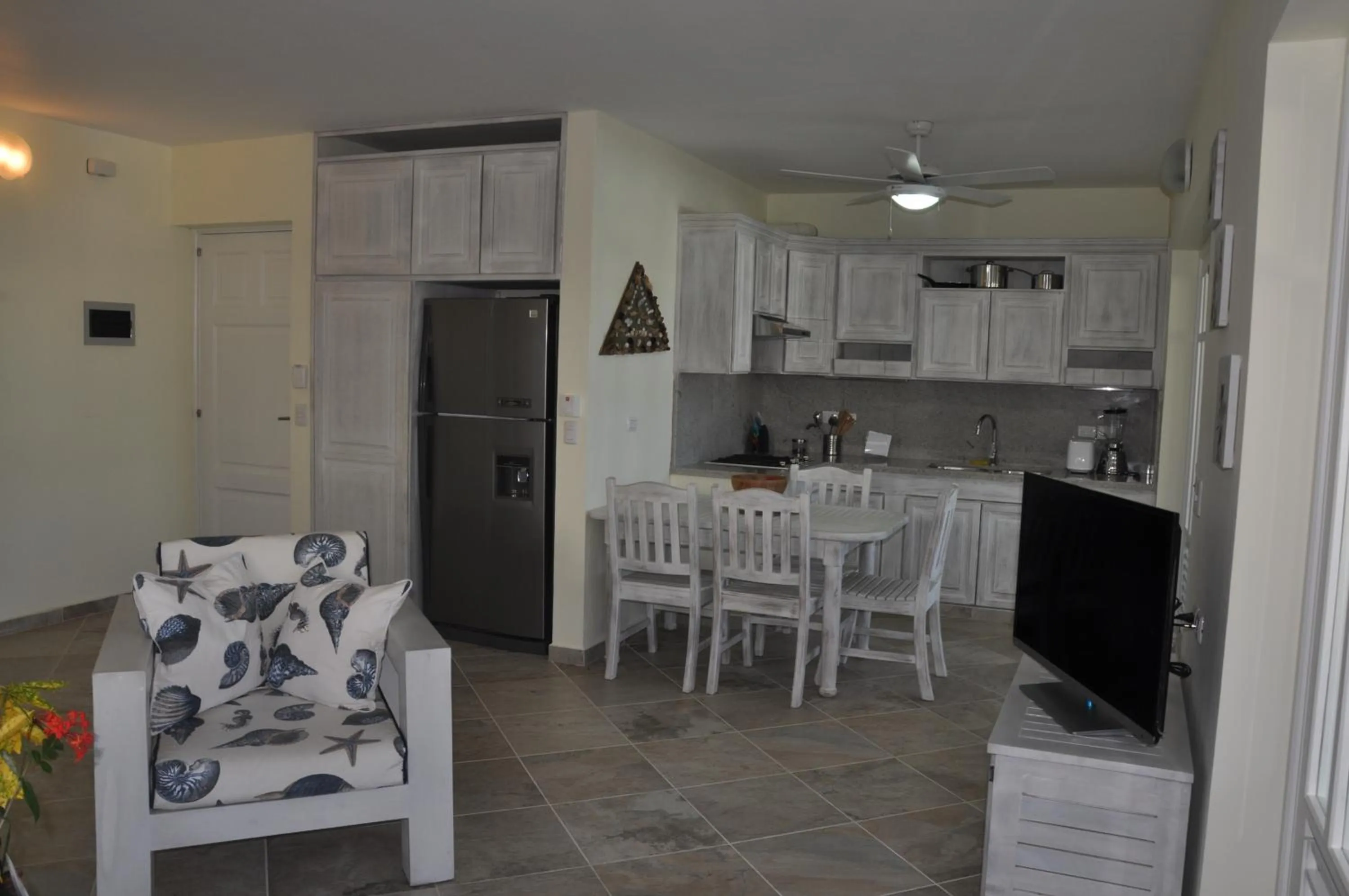 Kitchen or kitchenette in Hotel Residence Marilar