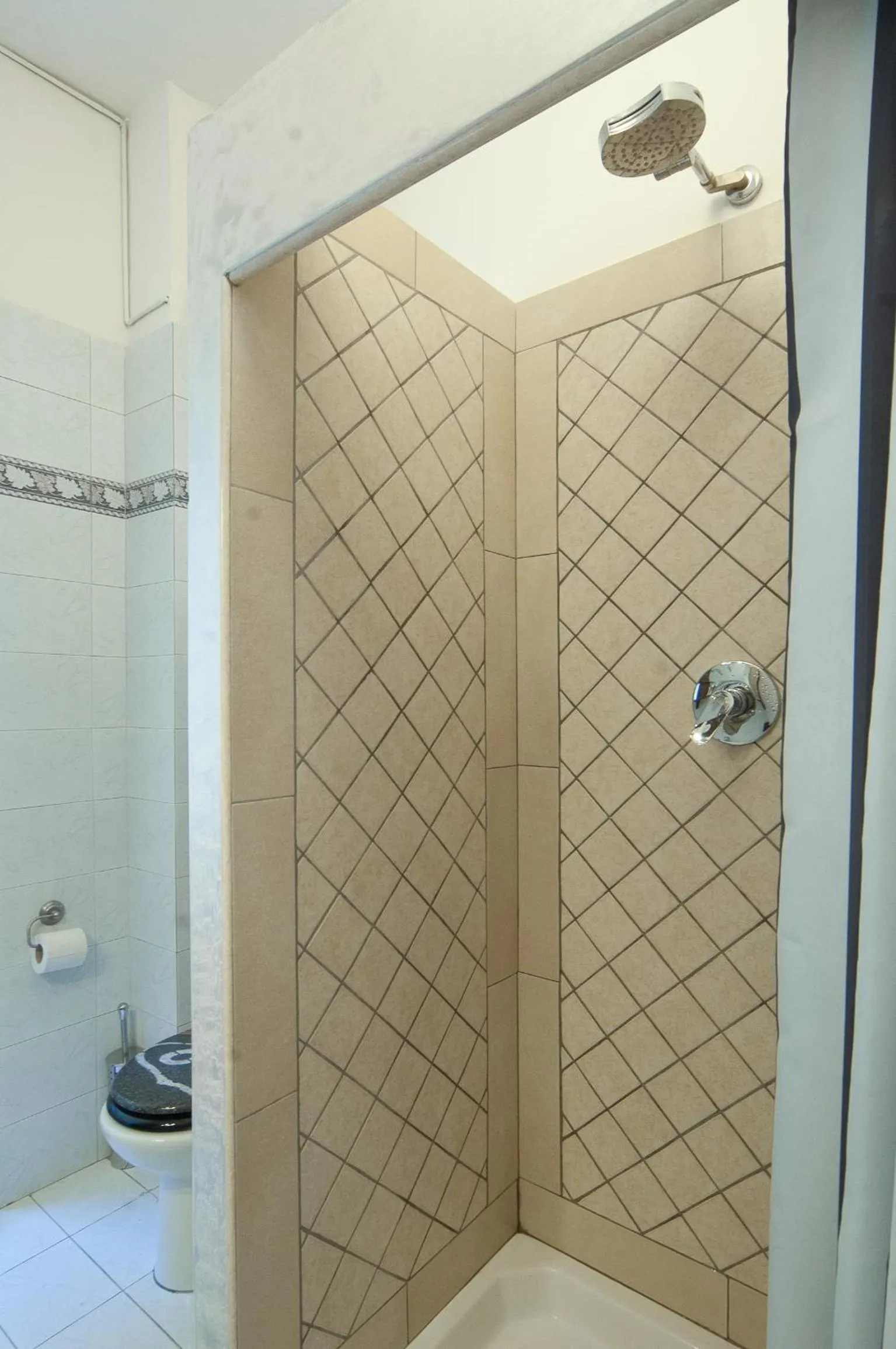 Shower in Light of Rome