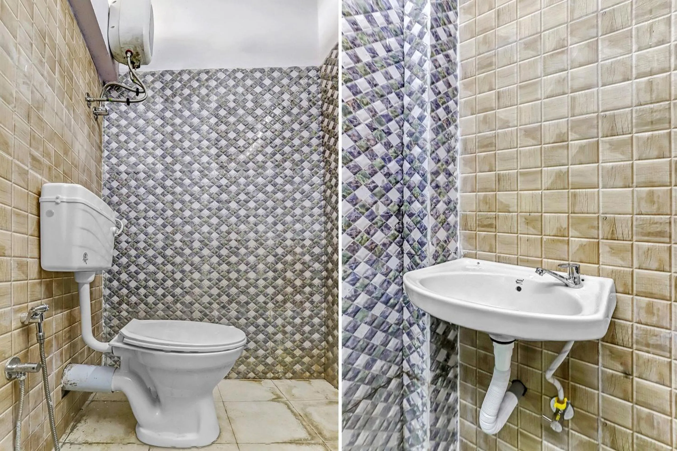 Bathroom in Hotel O Chintamani Inn Service Apartment