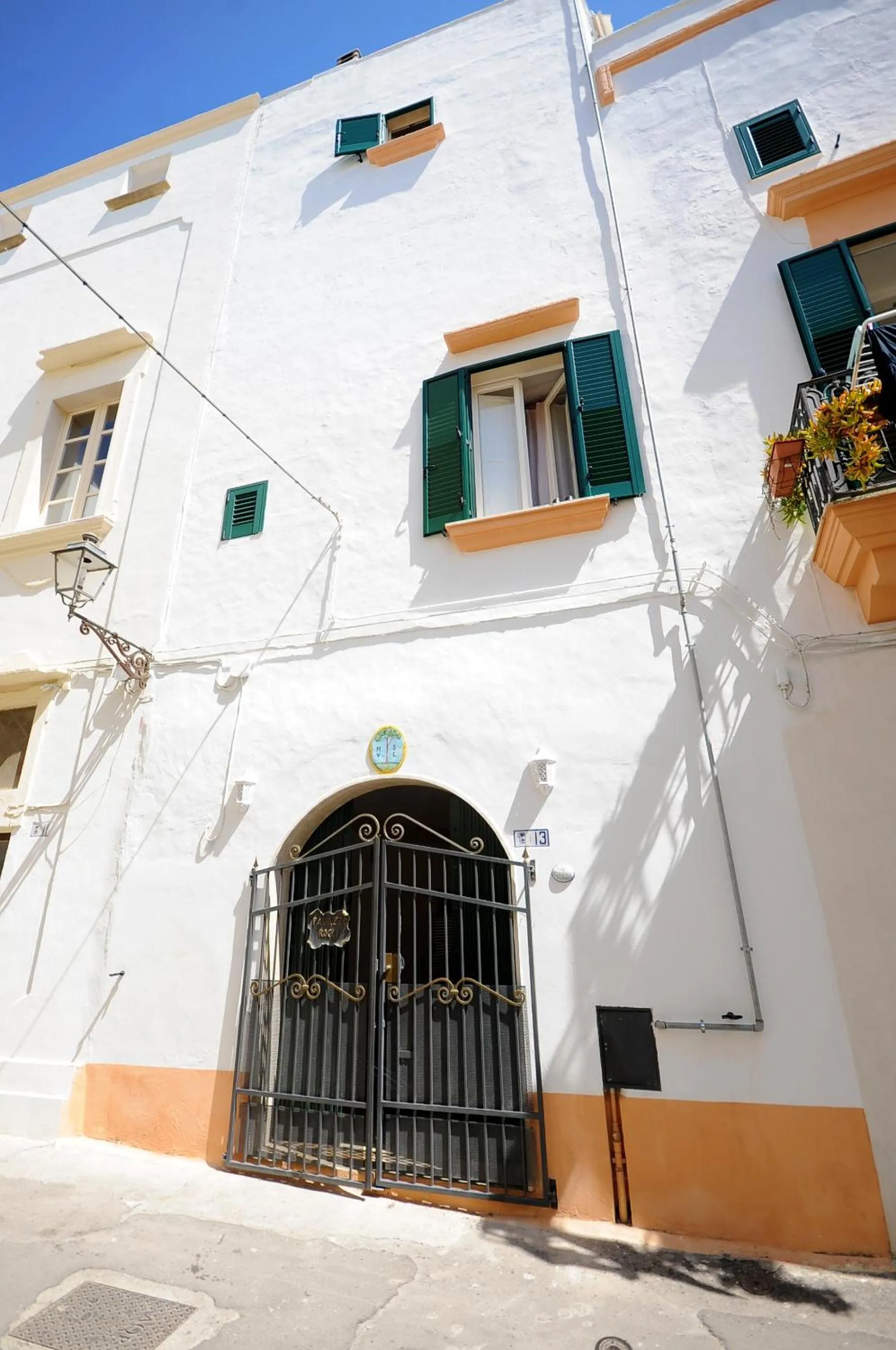 Facade/entrance in Palazzo Rocci Rooms