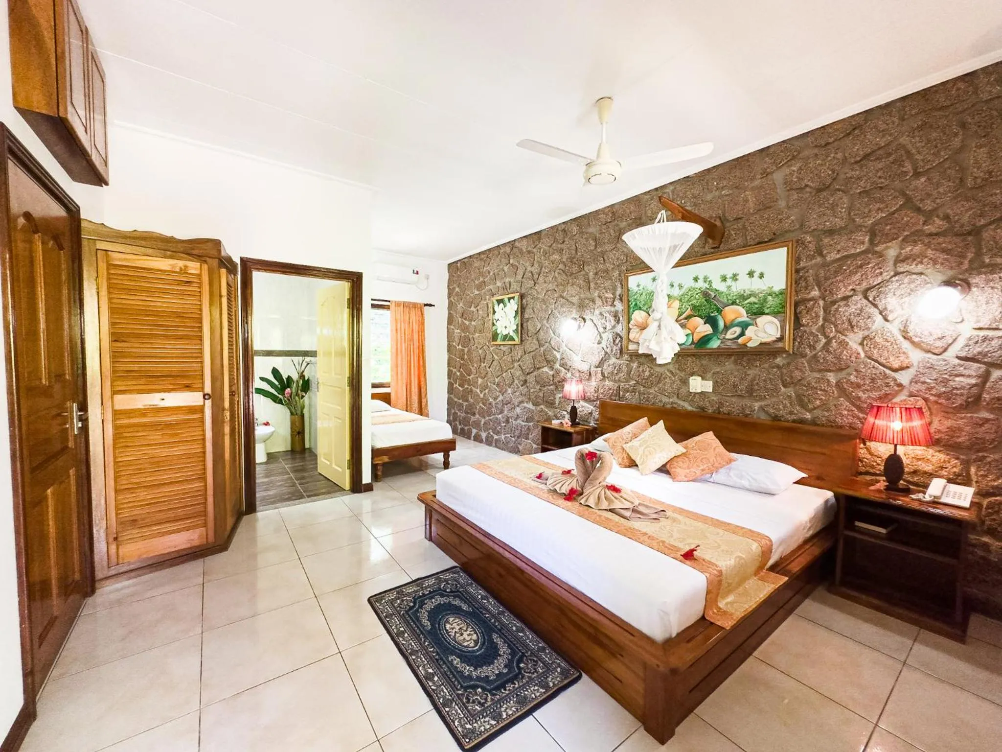 Bed in Cocotier du Rocher