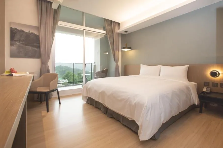 Bed in Hotelday Sun Moon Lake