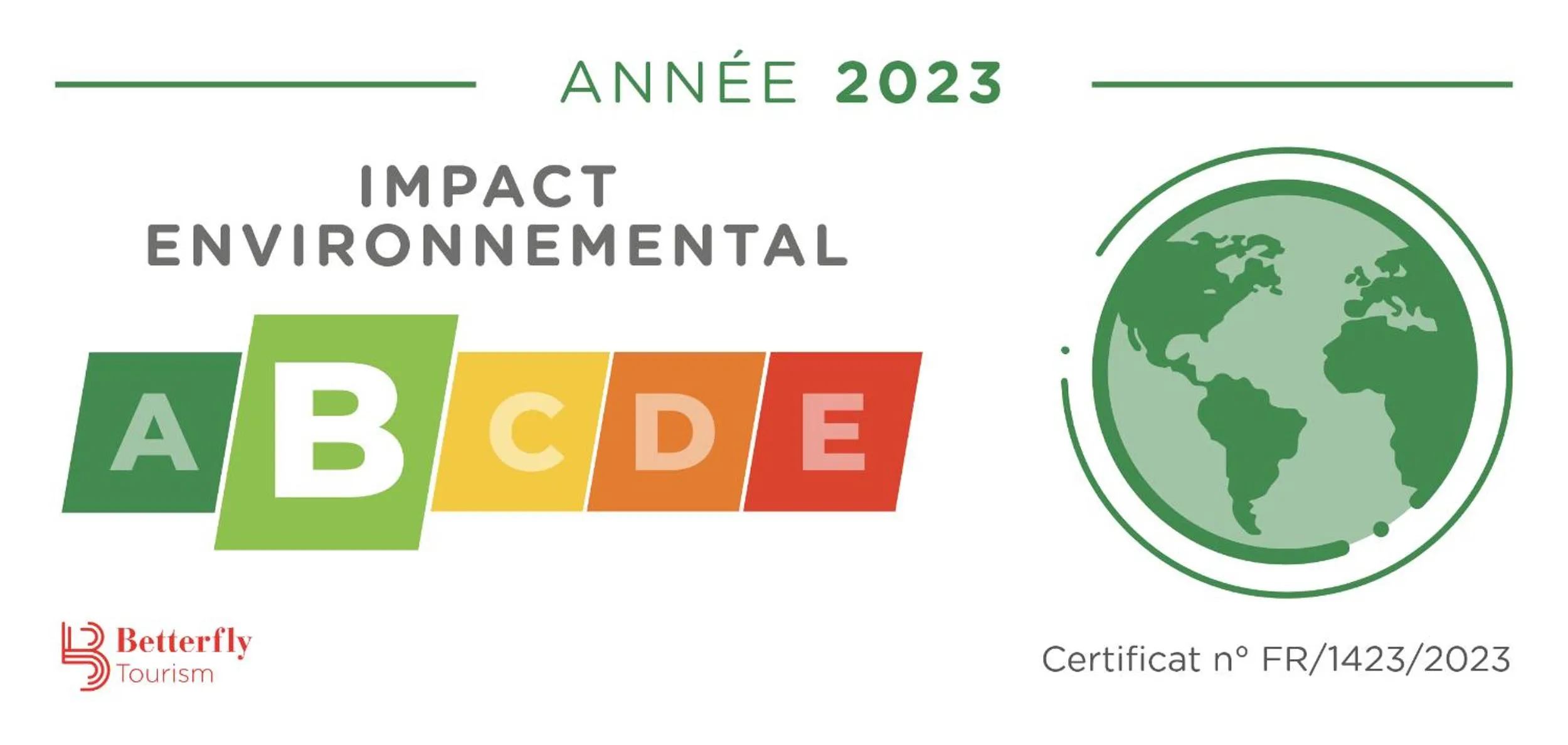 Certificate/Award in Ibis Angoulême Nord