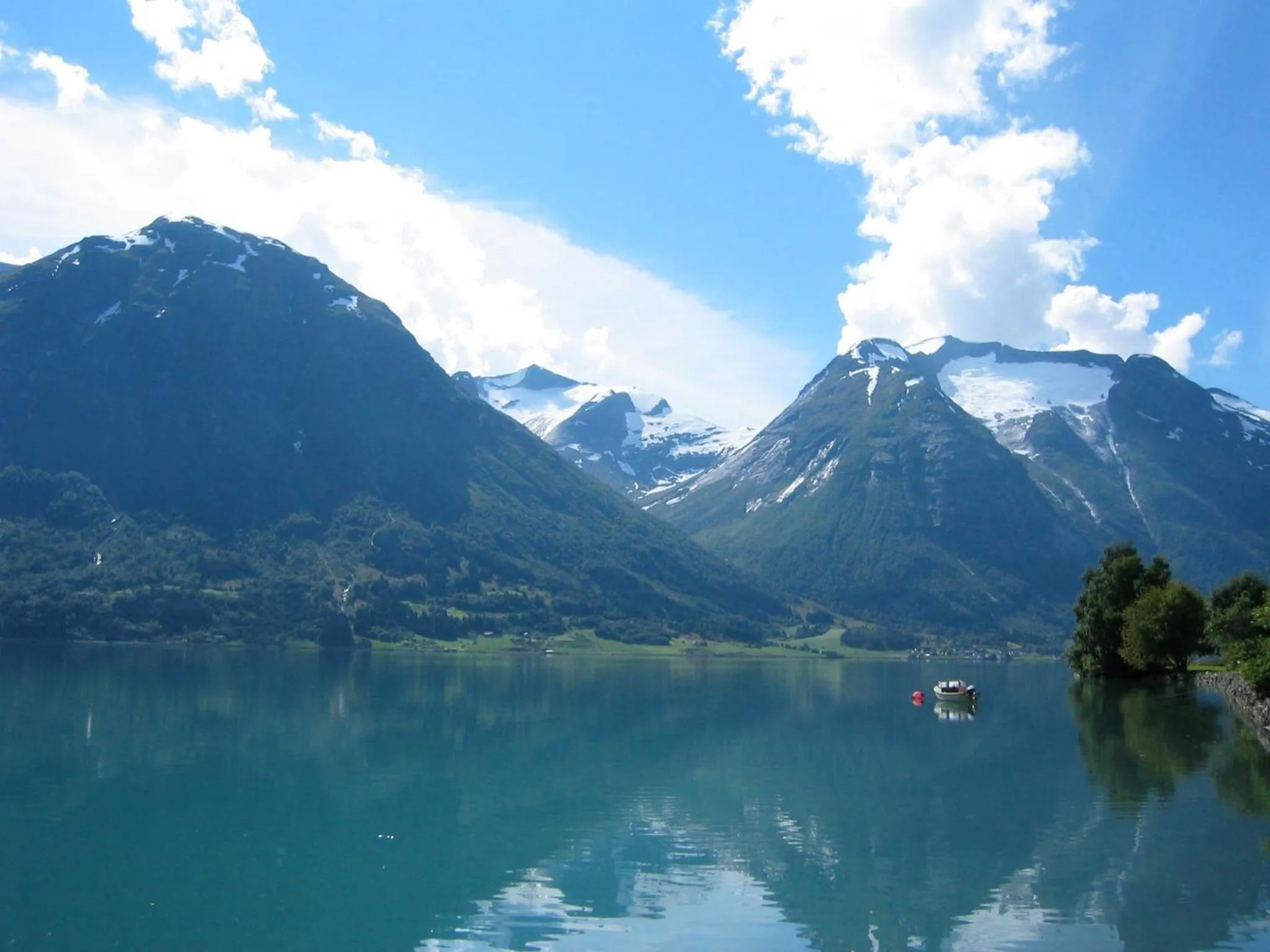 Natural landscape in Hjelle Hotel