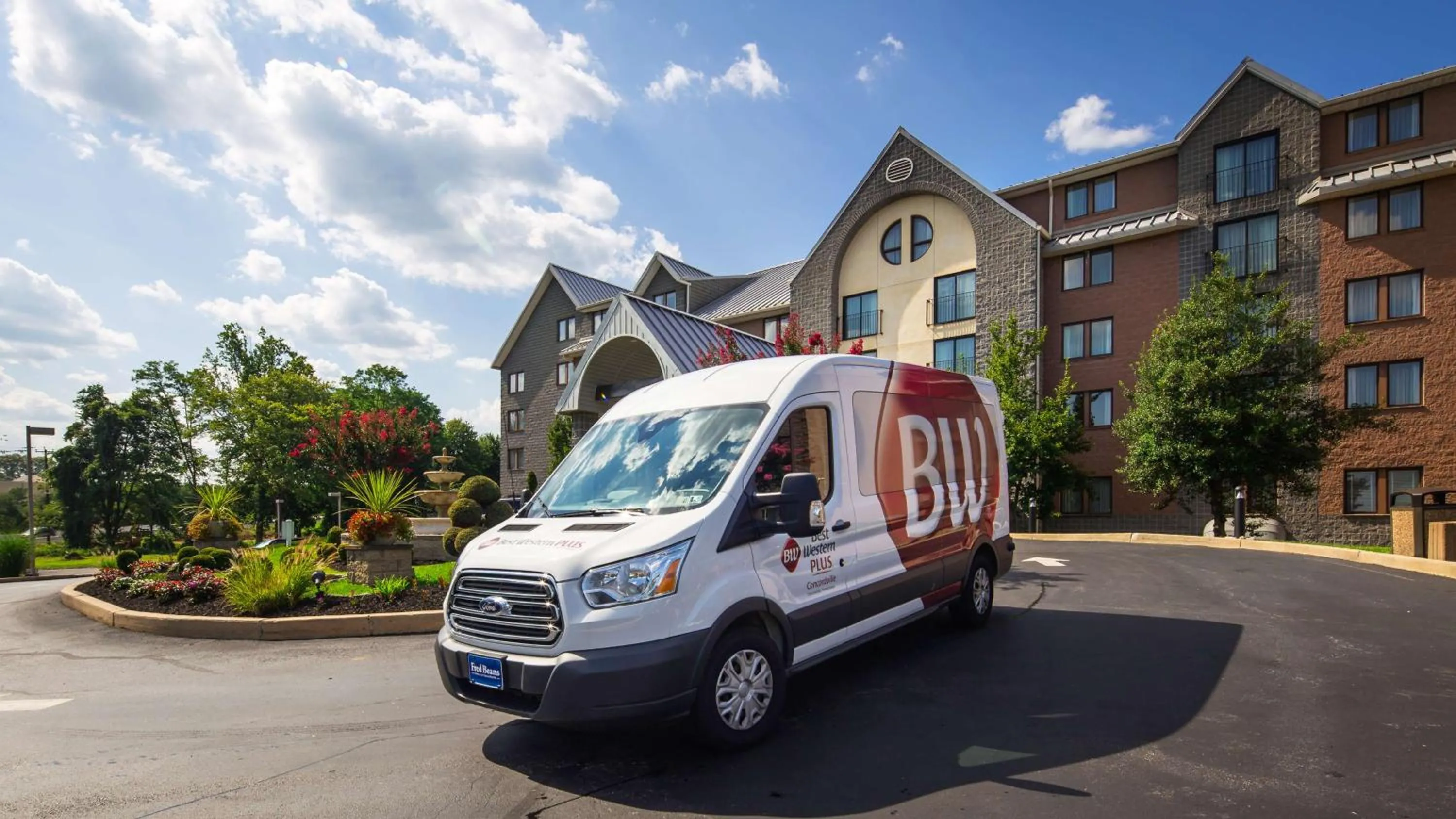 On site in Best Western Plus Concordville Hotel