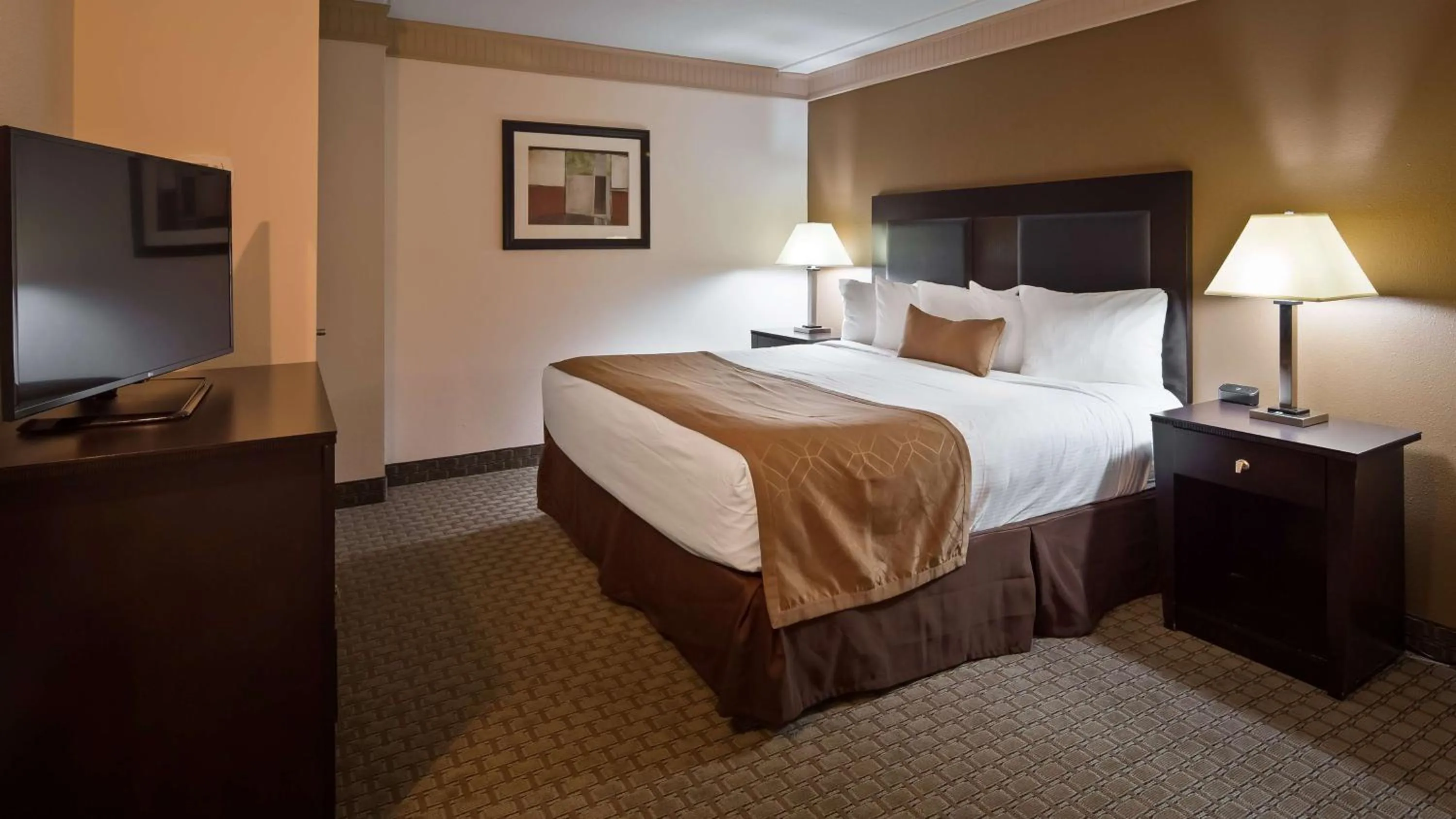 Photo of the whole room, Bed in Best Western Plus Concordville Hotel