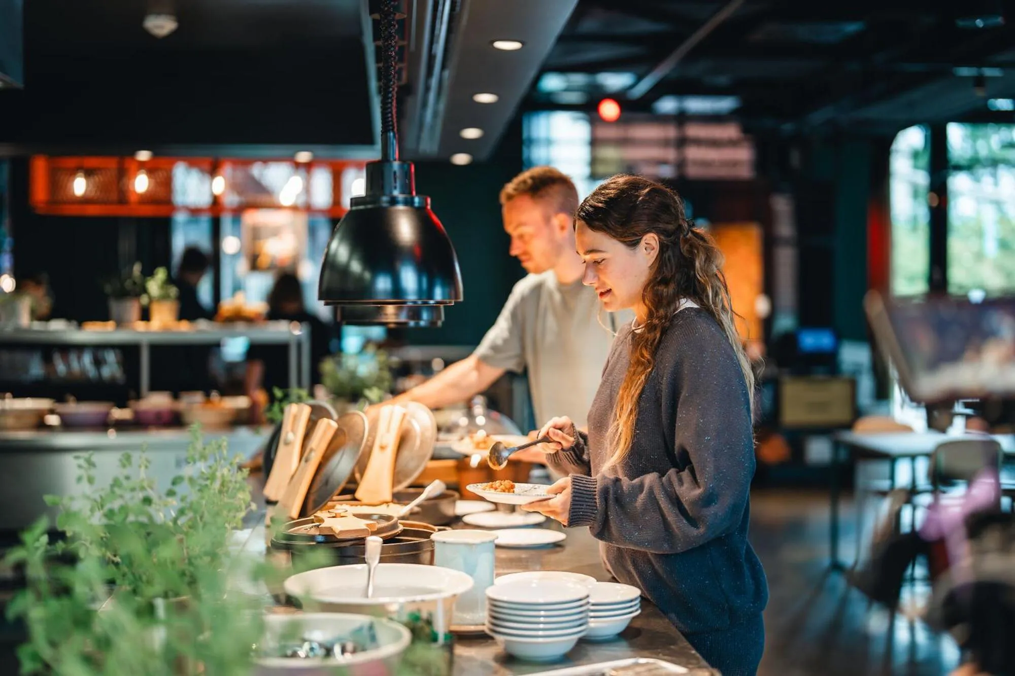 Buffet breakfast in Urban Nature St Peter-Ording