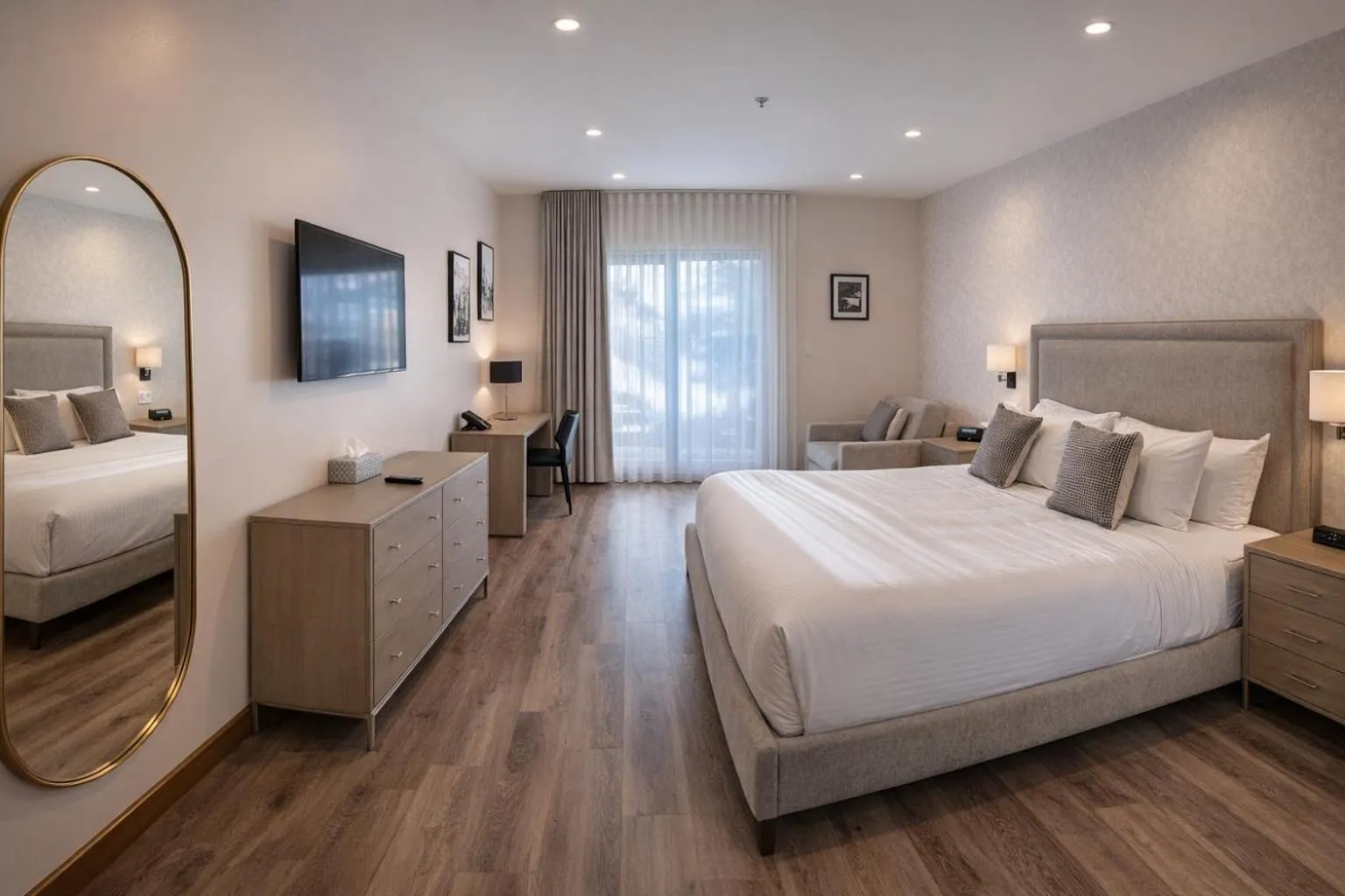 Bed in Château Morritt