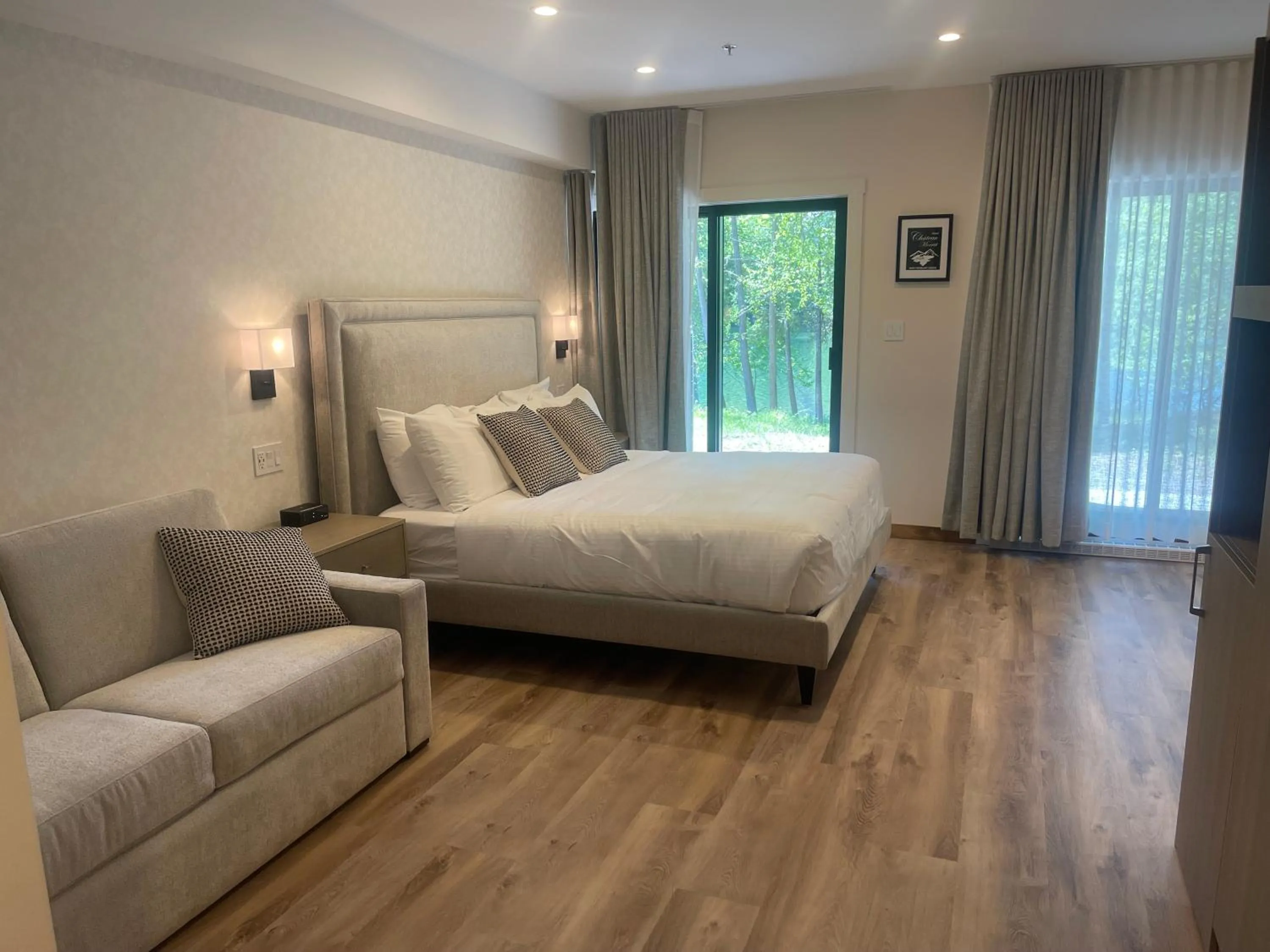 Bed in Château Morritt