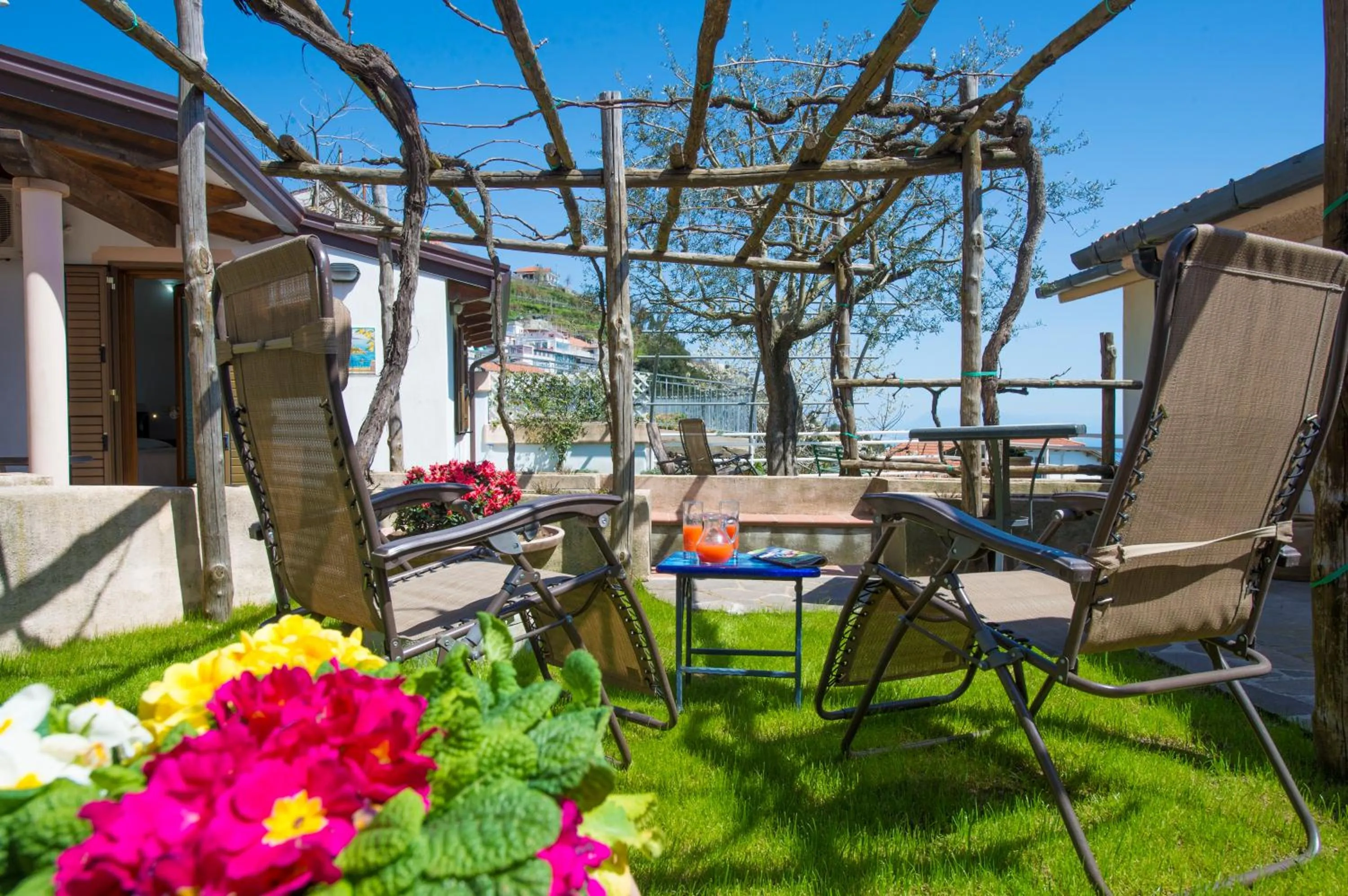 Patio in B&B Il Nespolo