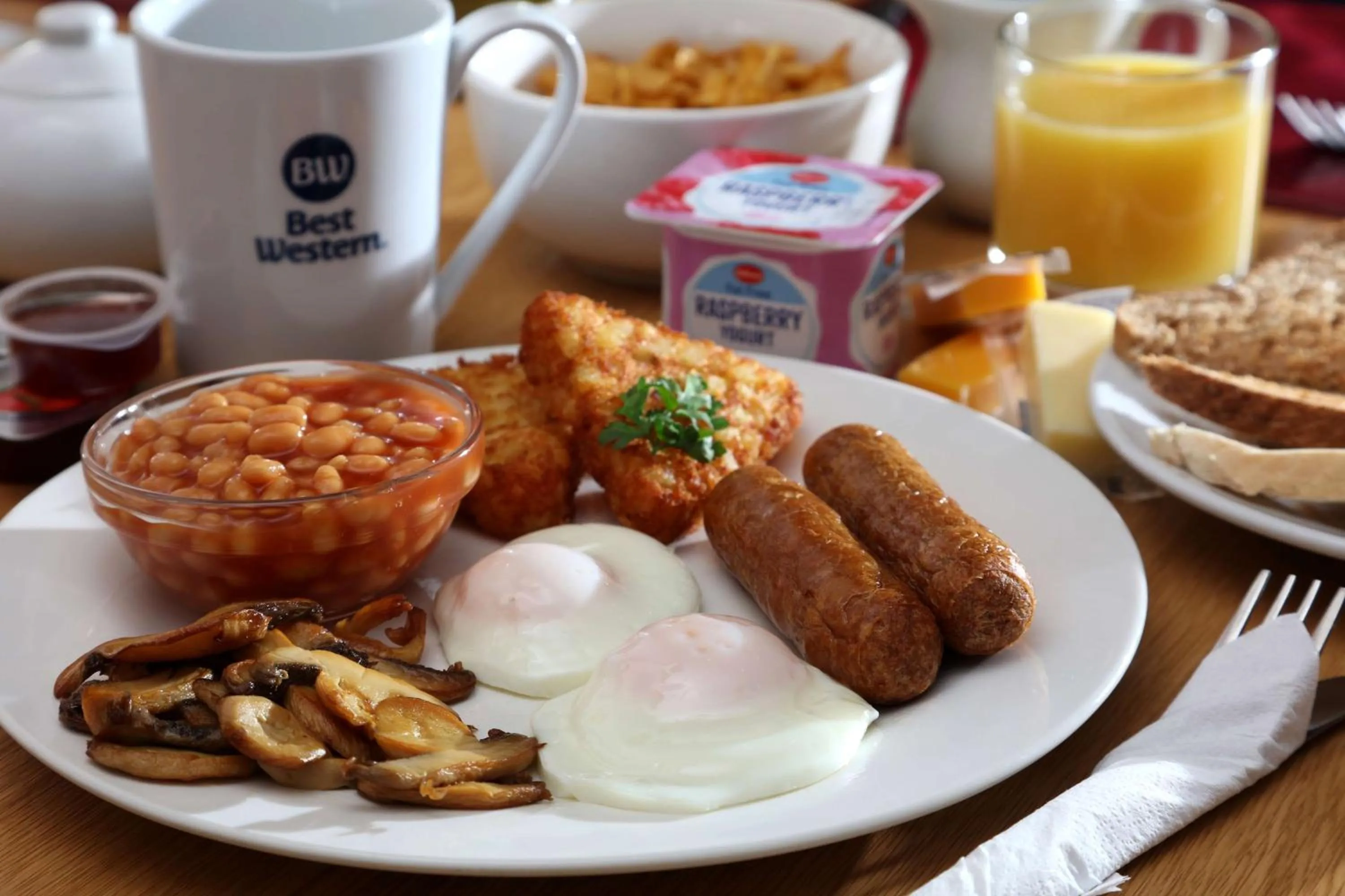 Restaurant/places to eat in Best Western Greater London