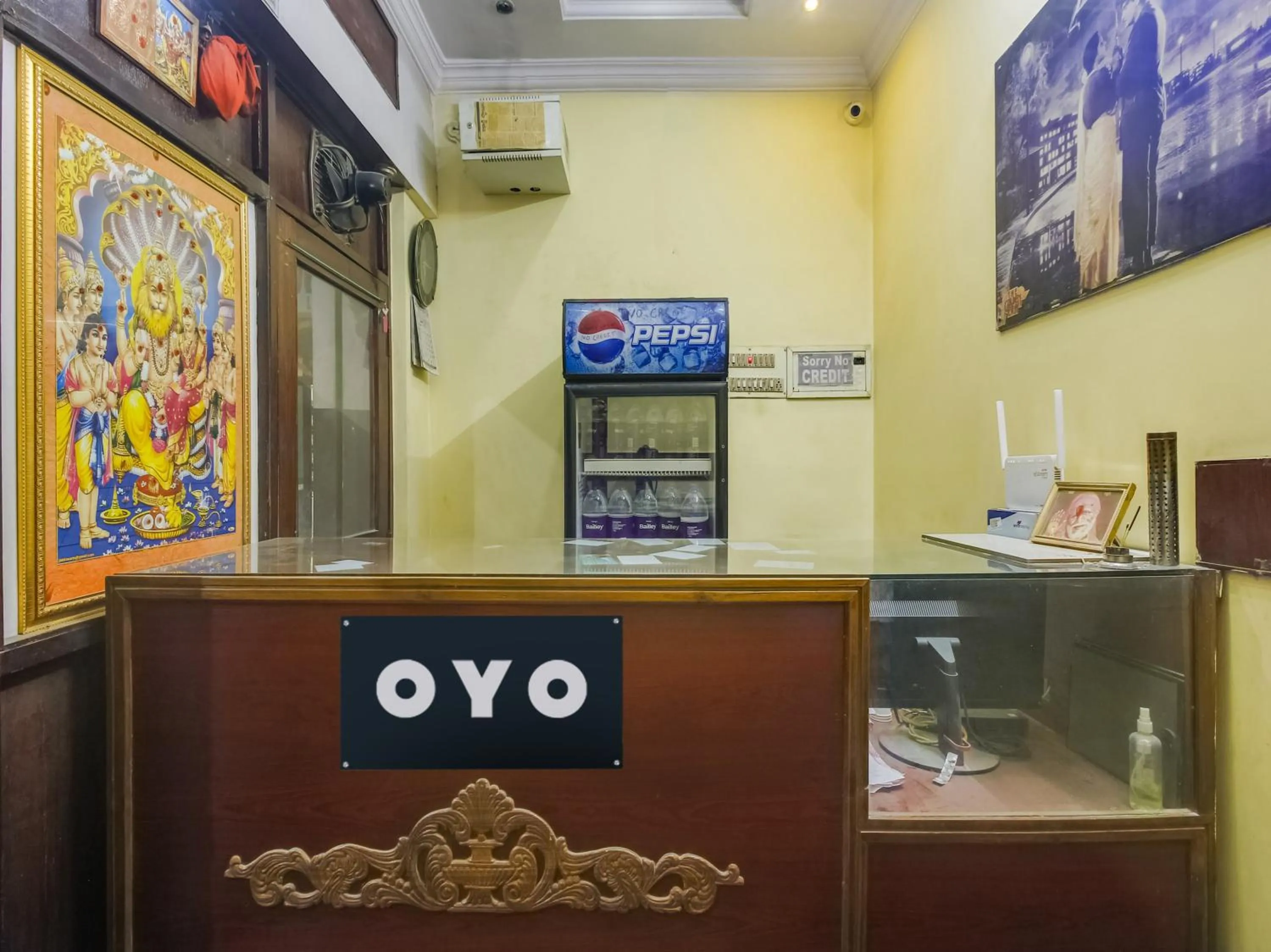 Lobby or reception in Hotel O Sri Gopi Mini Guest House Near Erragadda Metro Station