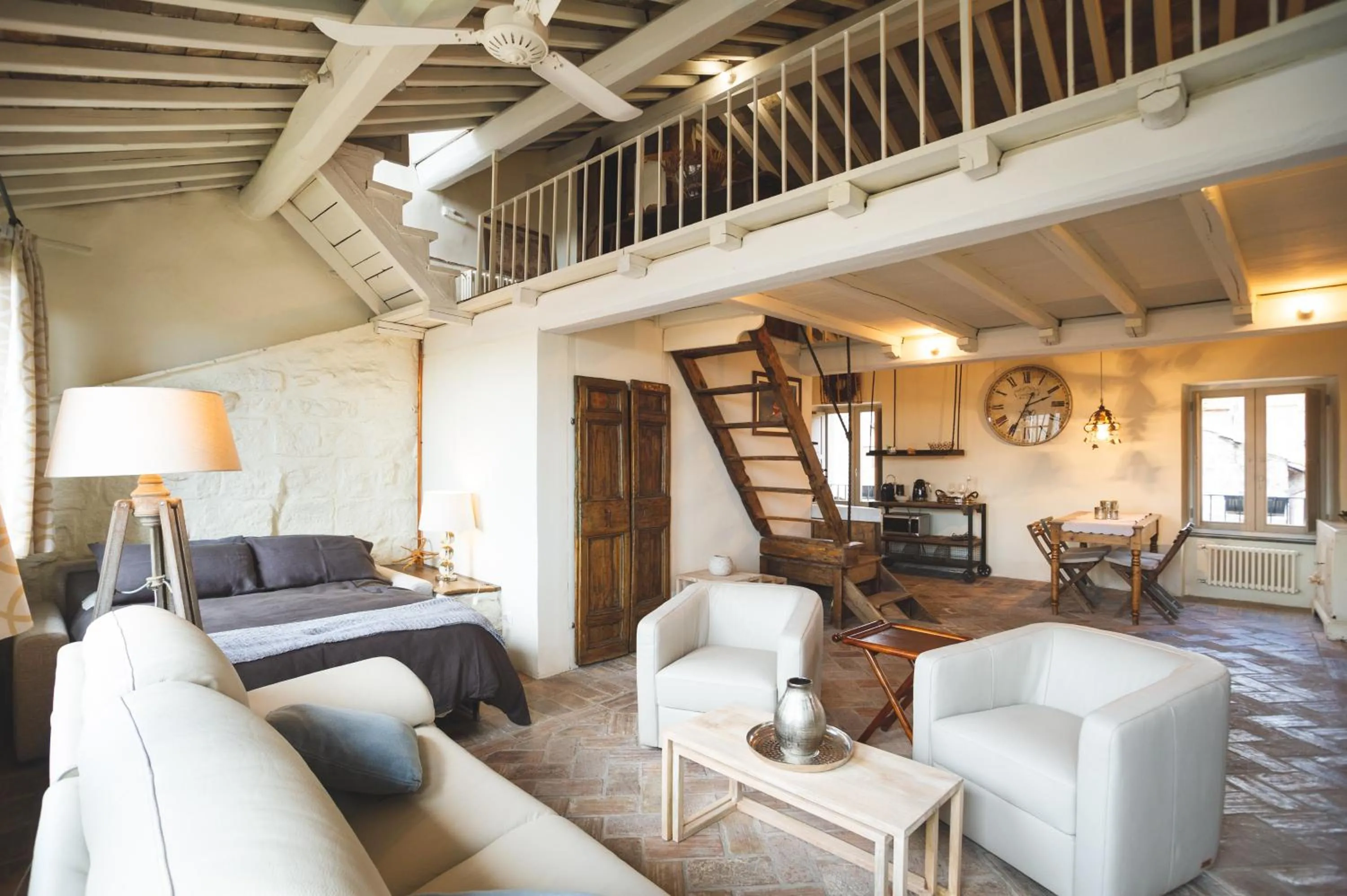 Living room in La Suite del Borgo