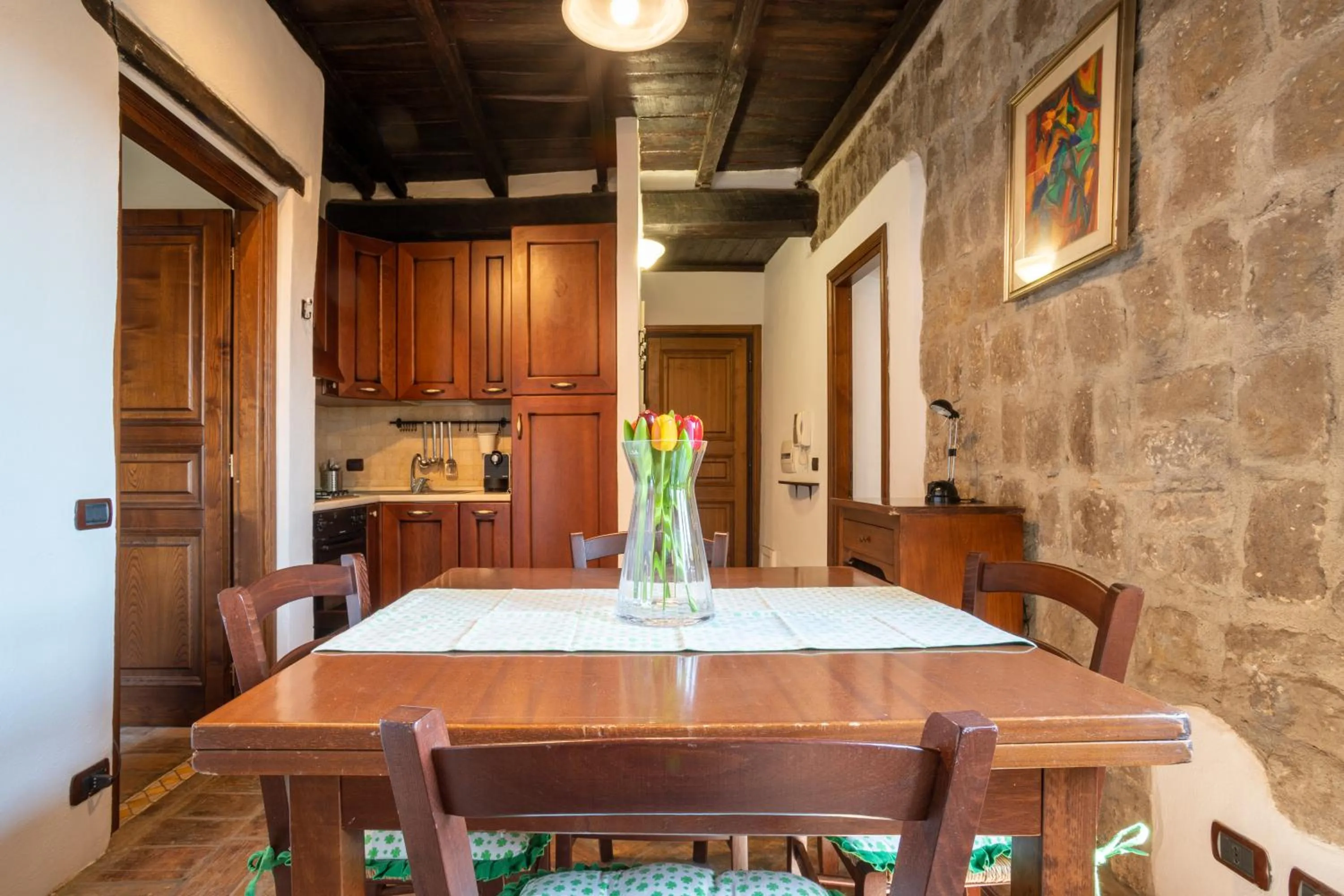 Dining area in La Suite del Borgo