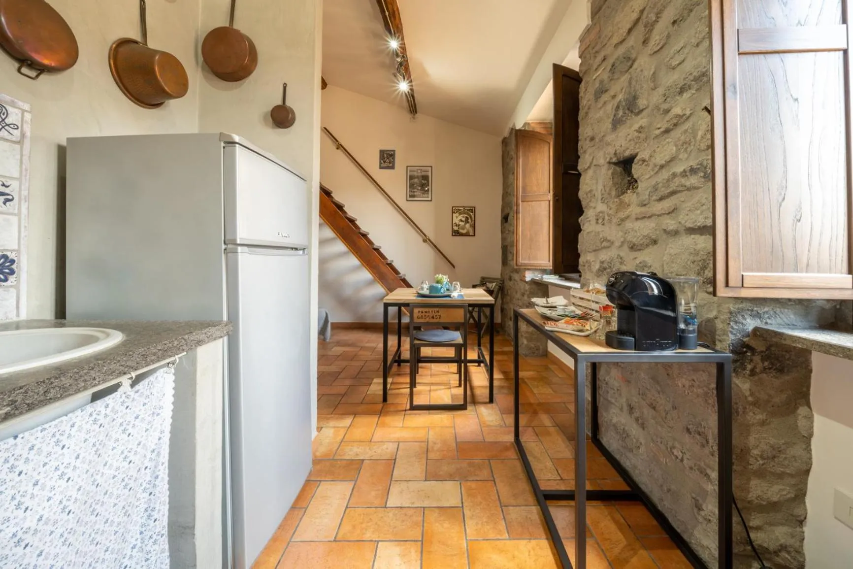 Kitchen or kitchenette in La Suite del Borgo